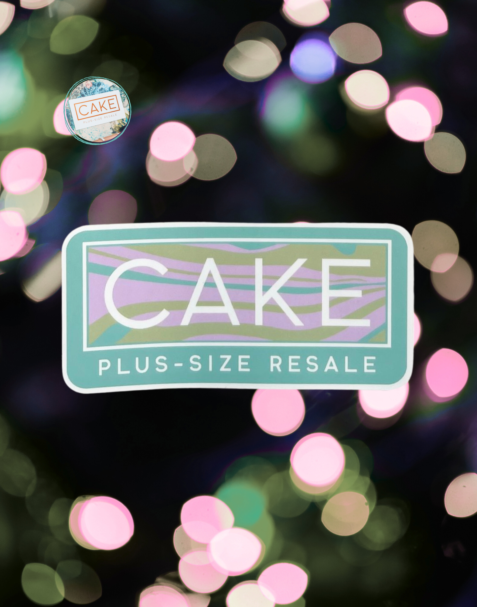 CAKE Tag Sticker