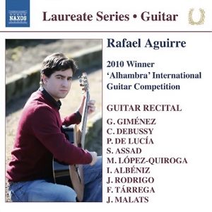 NAXOS RECITAL 2010 (reproducir en Spotify) Un particular homenaje a España con compositores que se han inspirado dentro y fuera de este bello país. Folklore, Zarzuela, Impresionismo, Nacionalismo, Flamenco e incluso un brasileño como Sergio Assad intentando dar su visión particular del país íbero. Un tour de force español.
