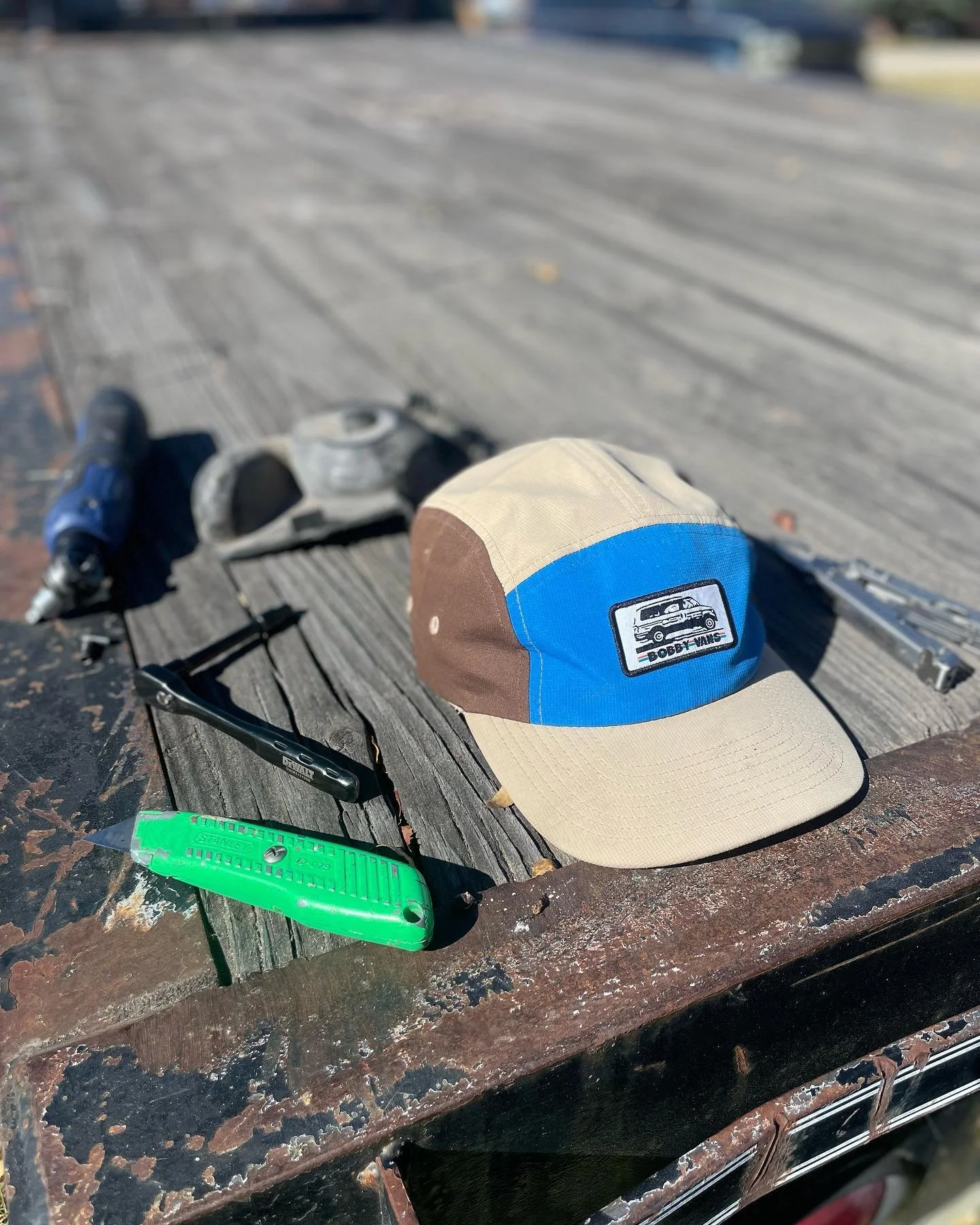 Introducing our new caps! Offered in three different colors and the perfect companions to any adventure, even if it is for a quick trip to the grocery store or your local watering hole. 😎 🚐 🍻 

Thanks to @shadeheadwear 🧢 🫶🏻 for designing and cr