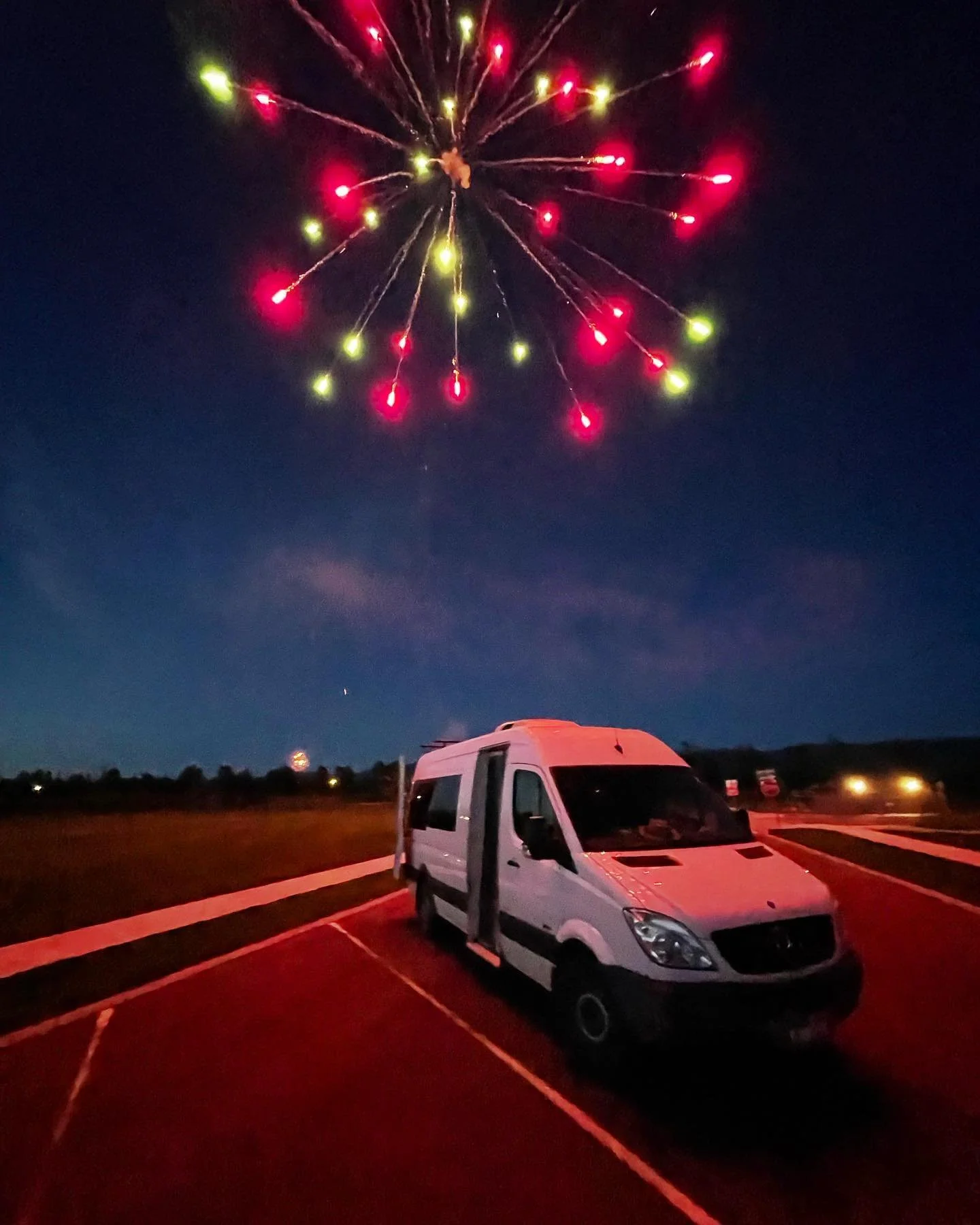 Happy 4th of July from Marty the Magnificent and the Bobby Vans team! Thanks to all our guests, friends, and fellow adventurers exploring this beautiful country we call home. 🧨💥🇺🇸 #4thofjuly #fireworks #vanlife #sprinter #tetonvalley #campervanre