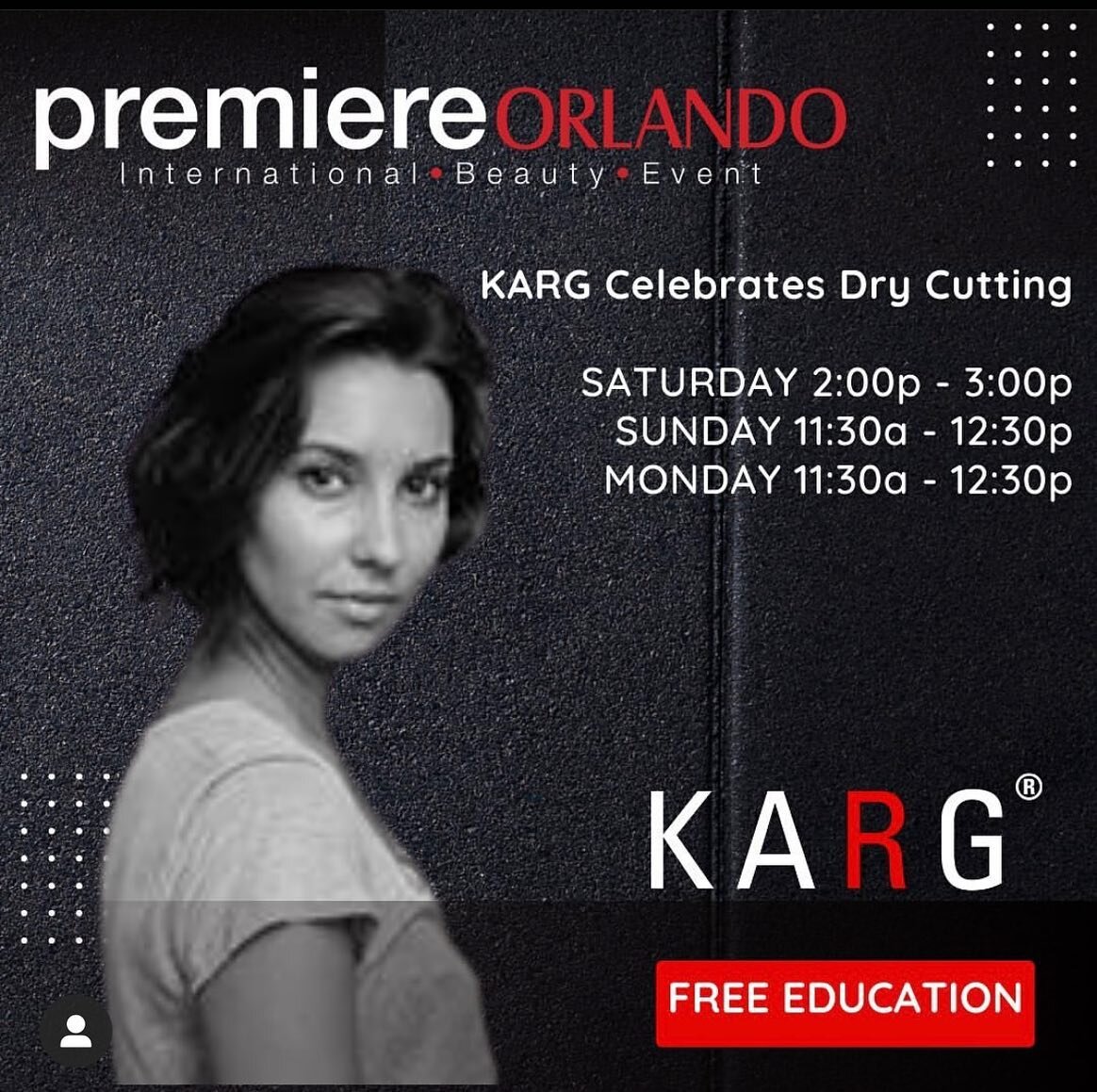 So excited to be at @premiere_orlando reunion with #dryhaircutting gods it&rsquo;s been 2 years too long @mikekargofficial @russdoeshair @ericawrightnyc looking forward to seeing everyone! #premiereorlando2022 🌟🌟💫

#Italianbob #Bixie #Bluntchopped
