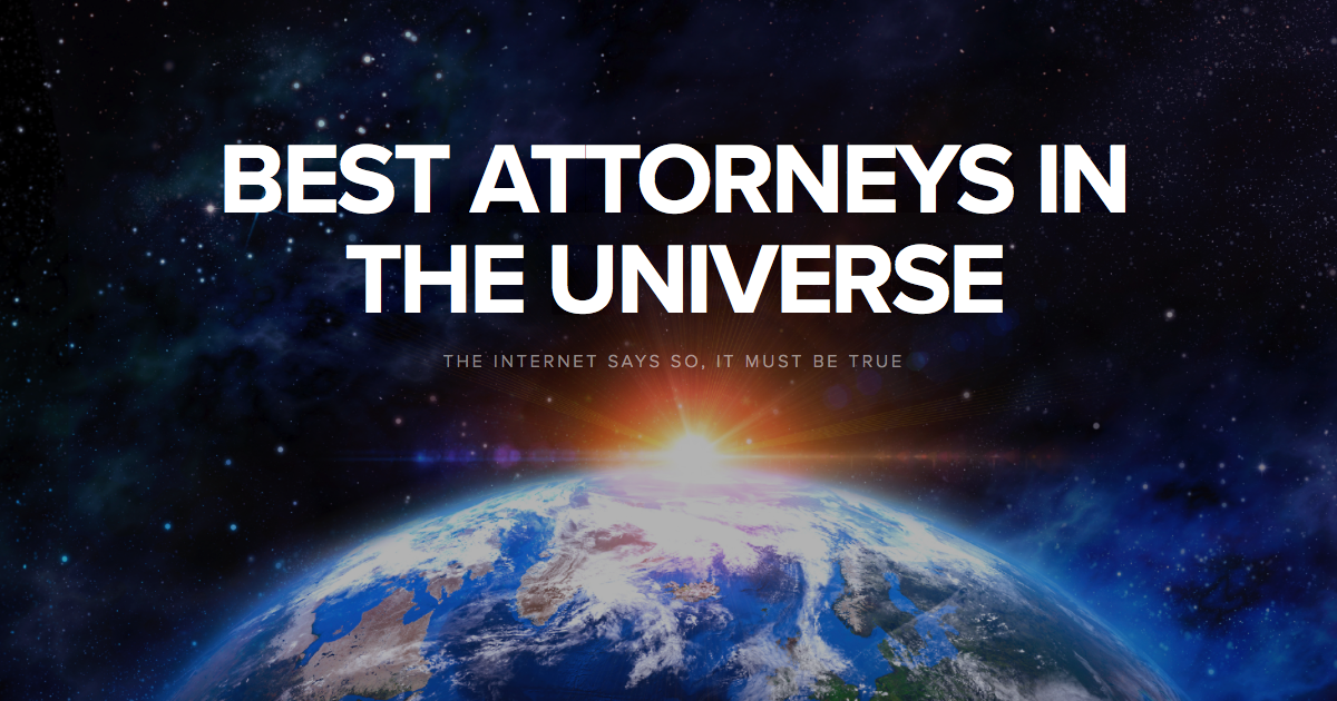 Best Attorneys in the Universe