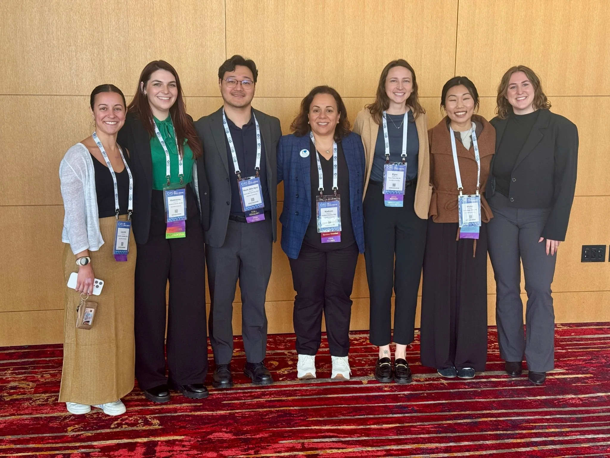 The Chahine Lab attends ORS 2026 in Charlotte, North Carolina!