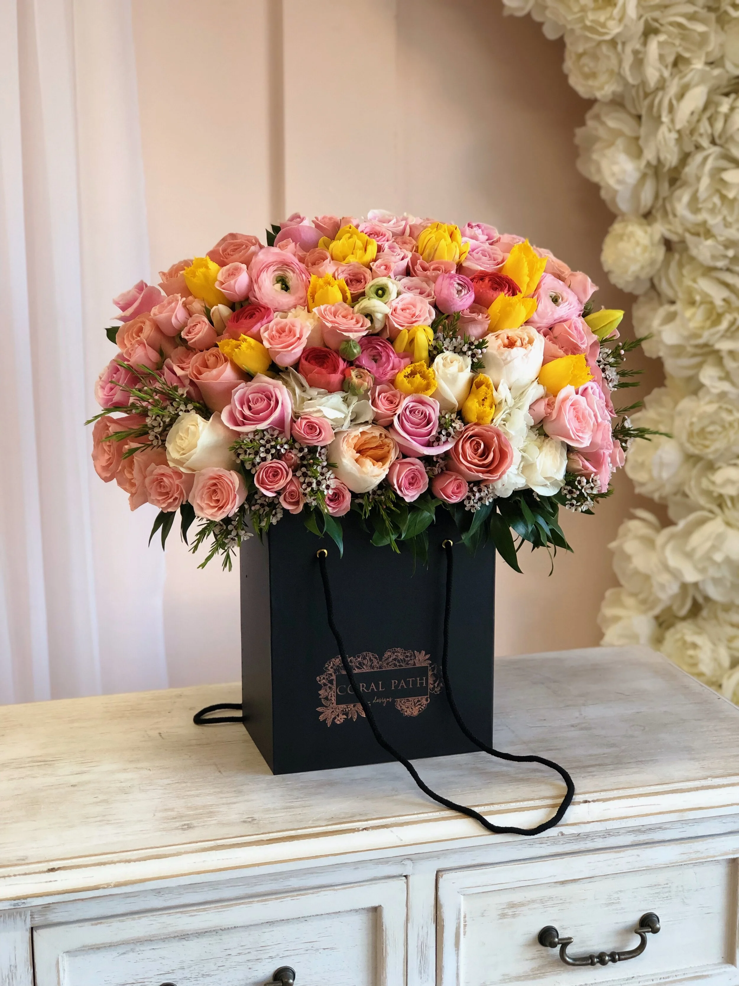 Le Mélange French Flower Bouquet Flower Delivery Los Angeles