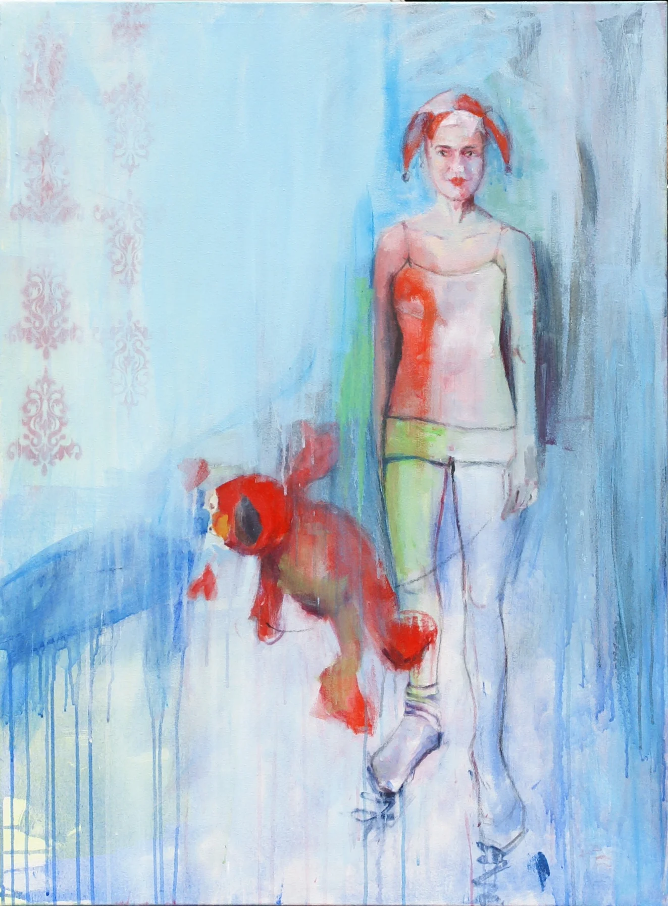  CIRCUS  Acrylic on canvas  30 in. x 40 in.  2013  Price upon request 