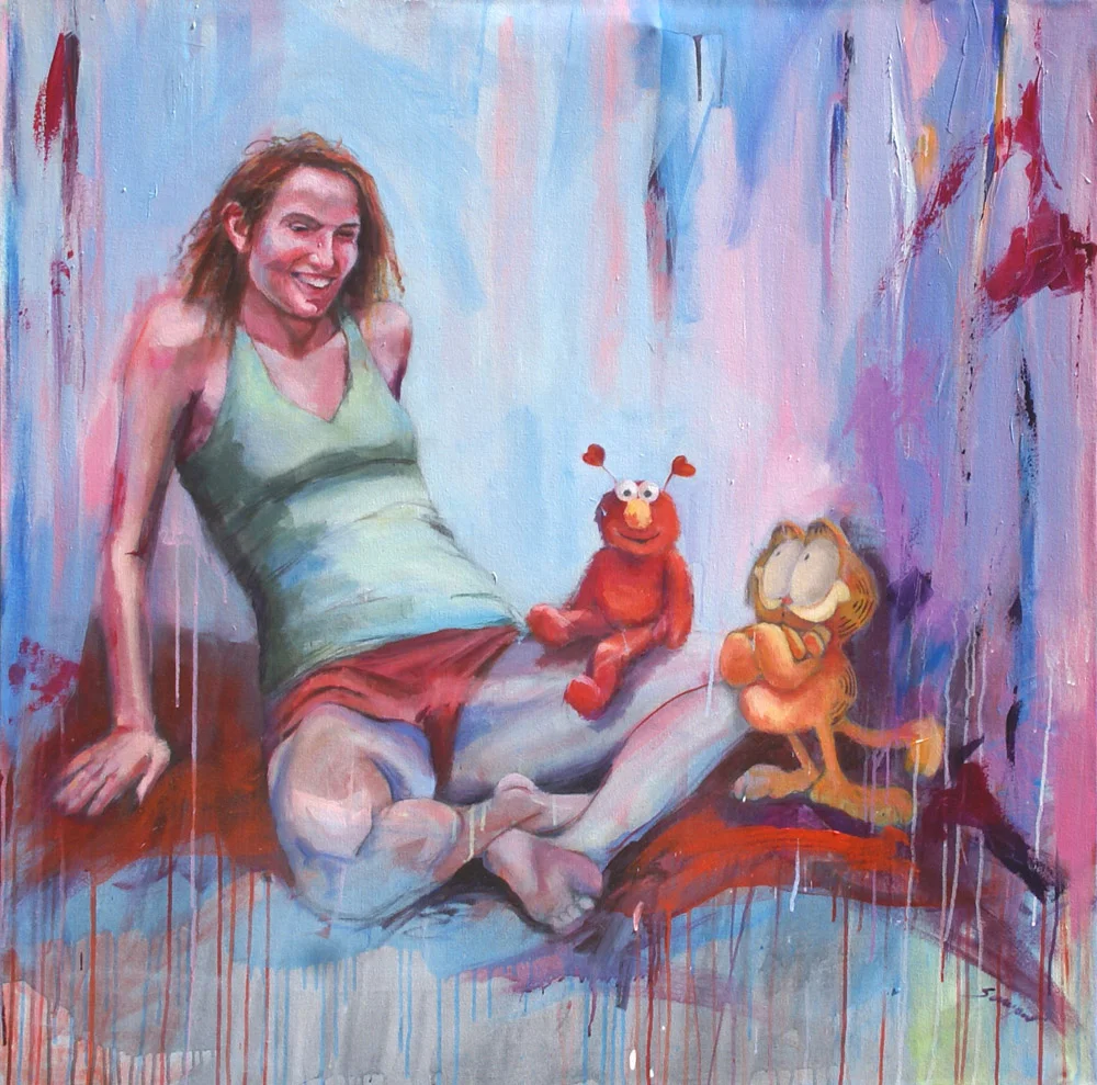  COMPROMISE  Acrylic on canvas  48 in. x 48 in.  2013  Price upon request 