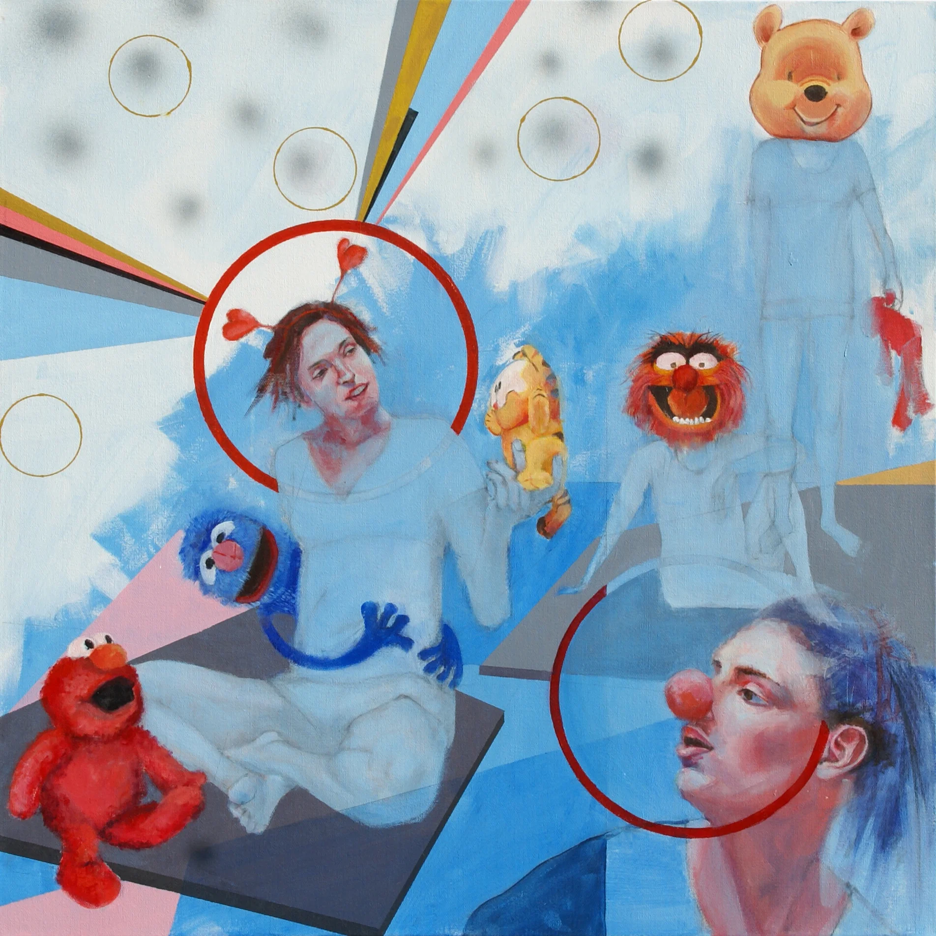  DECISIONS  Acrylic on canvas  36 in. x 36 in.  2014  Price upon request 