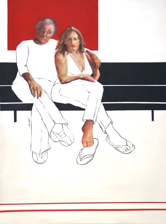  AFTER ALL THESE YEARS   Acrylic on canvas  30 in. x 40 in.  2010 