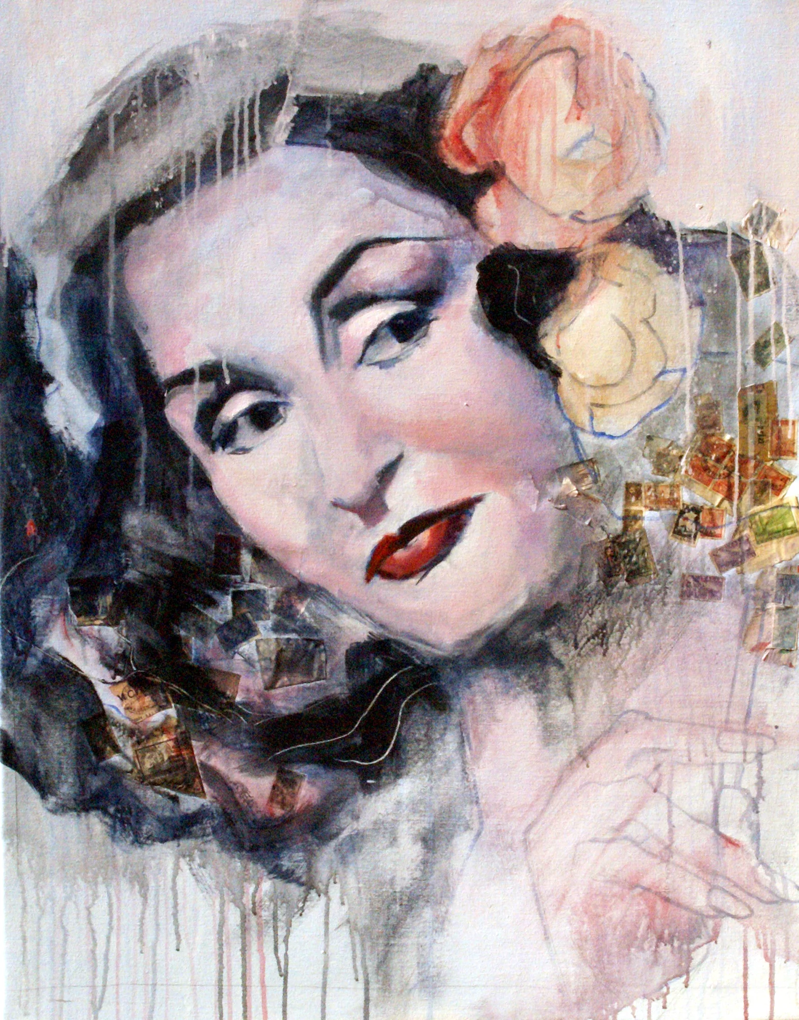  TITA  Acrylic on canvas  37x 29 in  2012  $2,100 