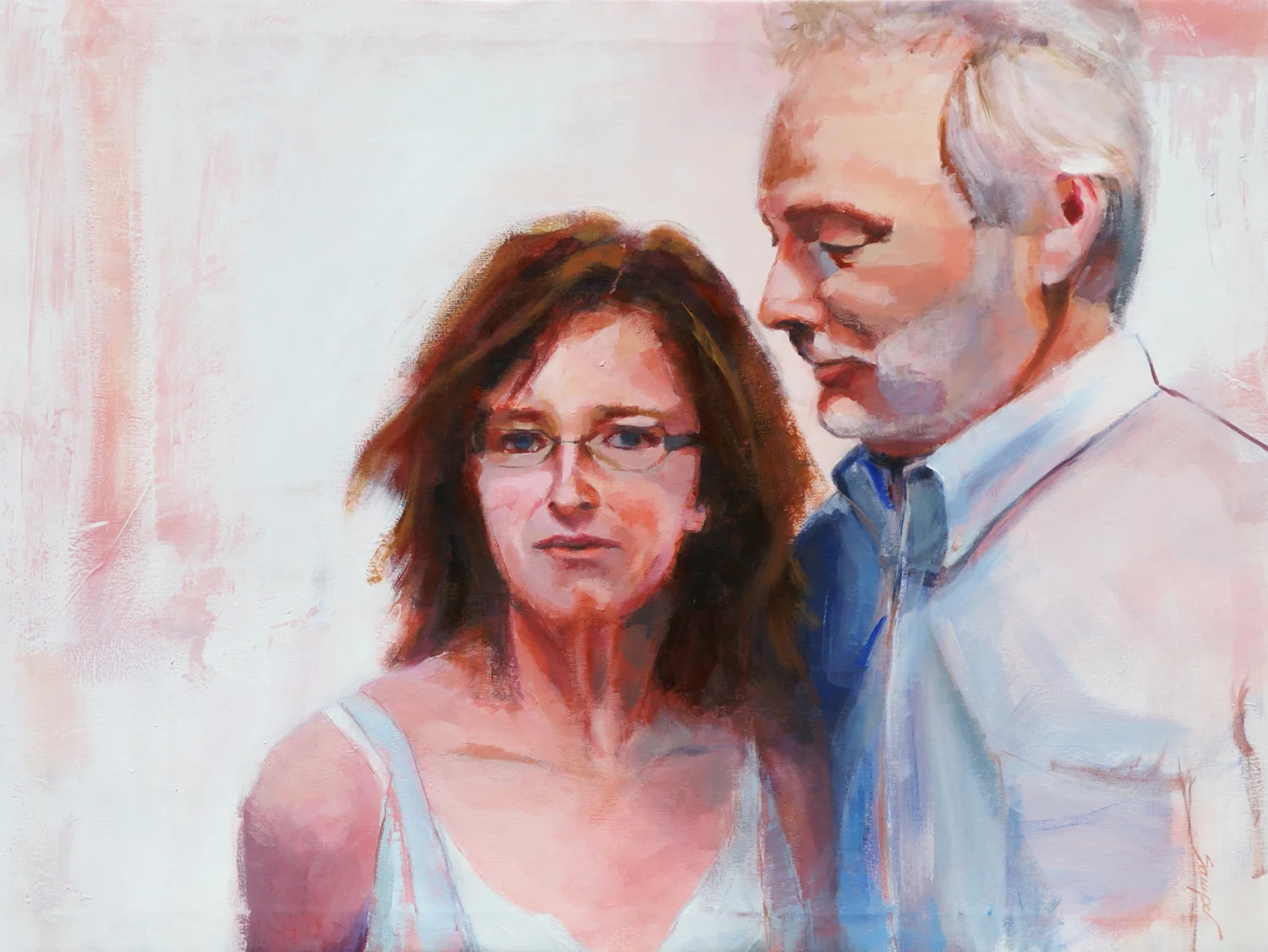  JOINT VENTURE  Acrylic on canvas  40 in. x 30 in.  2011 