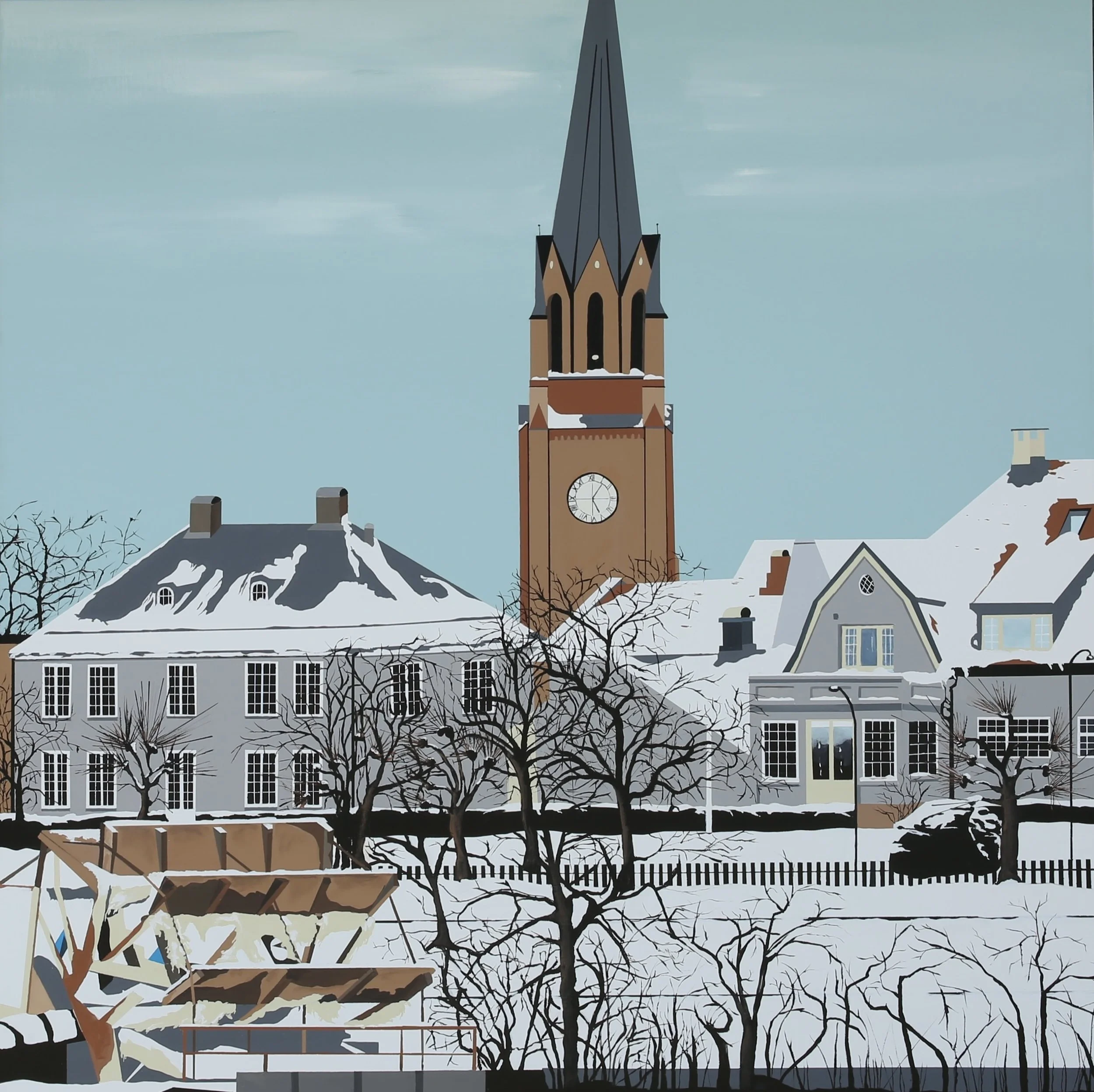 Akryl på lerret, 120 x150 cm, Kirka, 2026.JPG