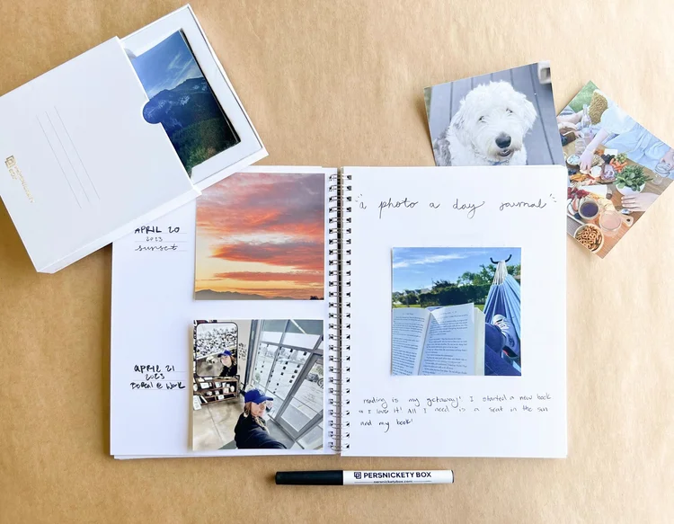 Journal Photo Temp Photo a Day Journal — Persnickety Box