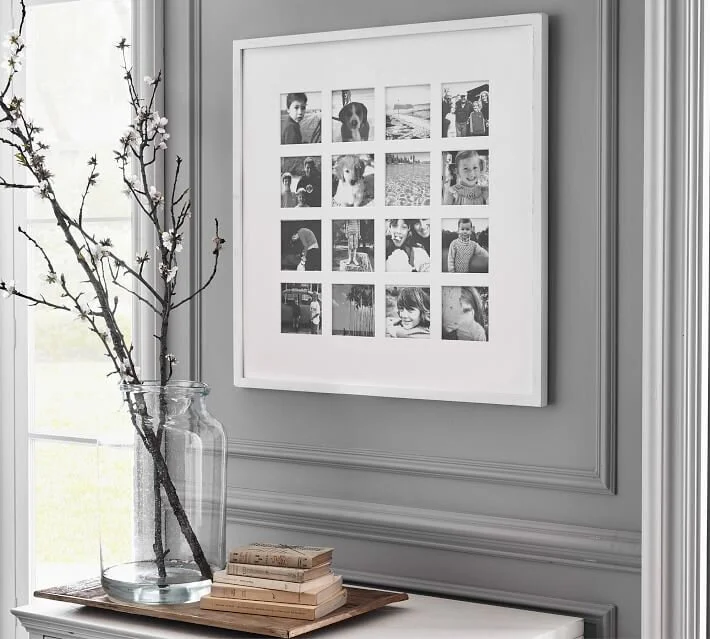 Pottery Barn 16 4x4" Print Frame