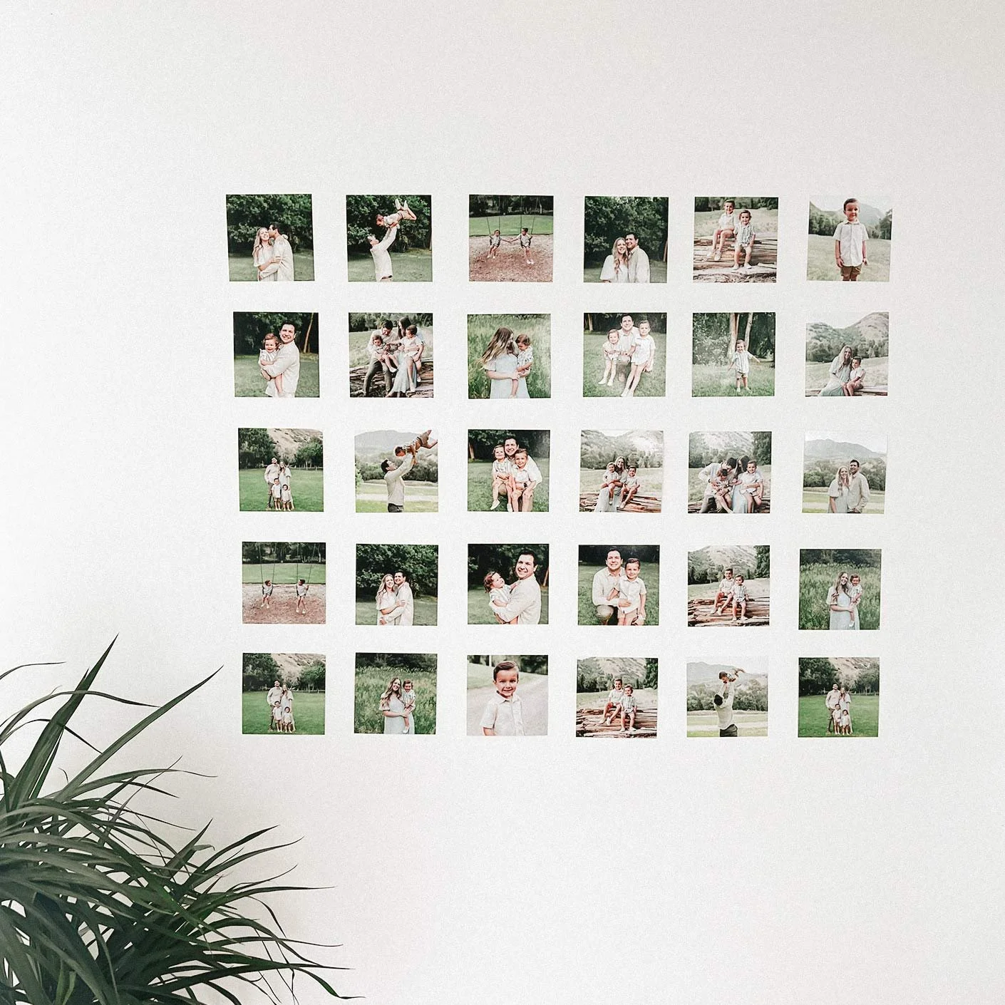 How to Create A Custom 4×4 Photo Gallery Wall