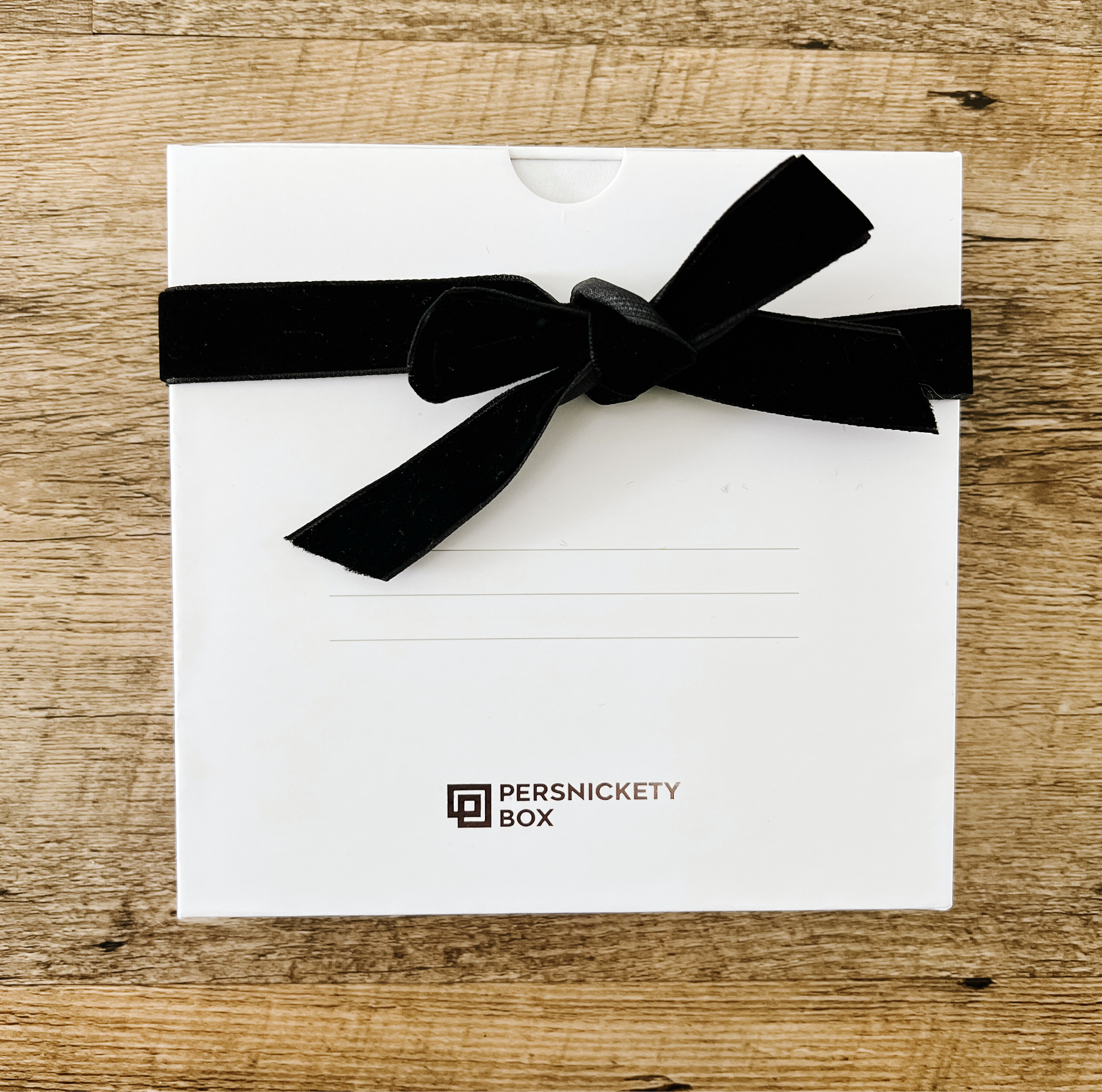 How to Gift a Persnickety Box