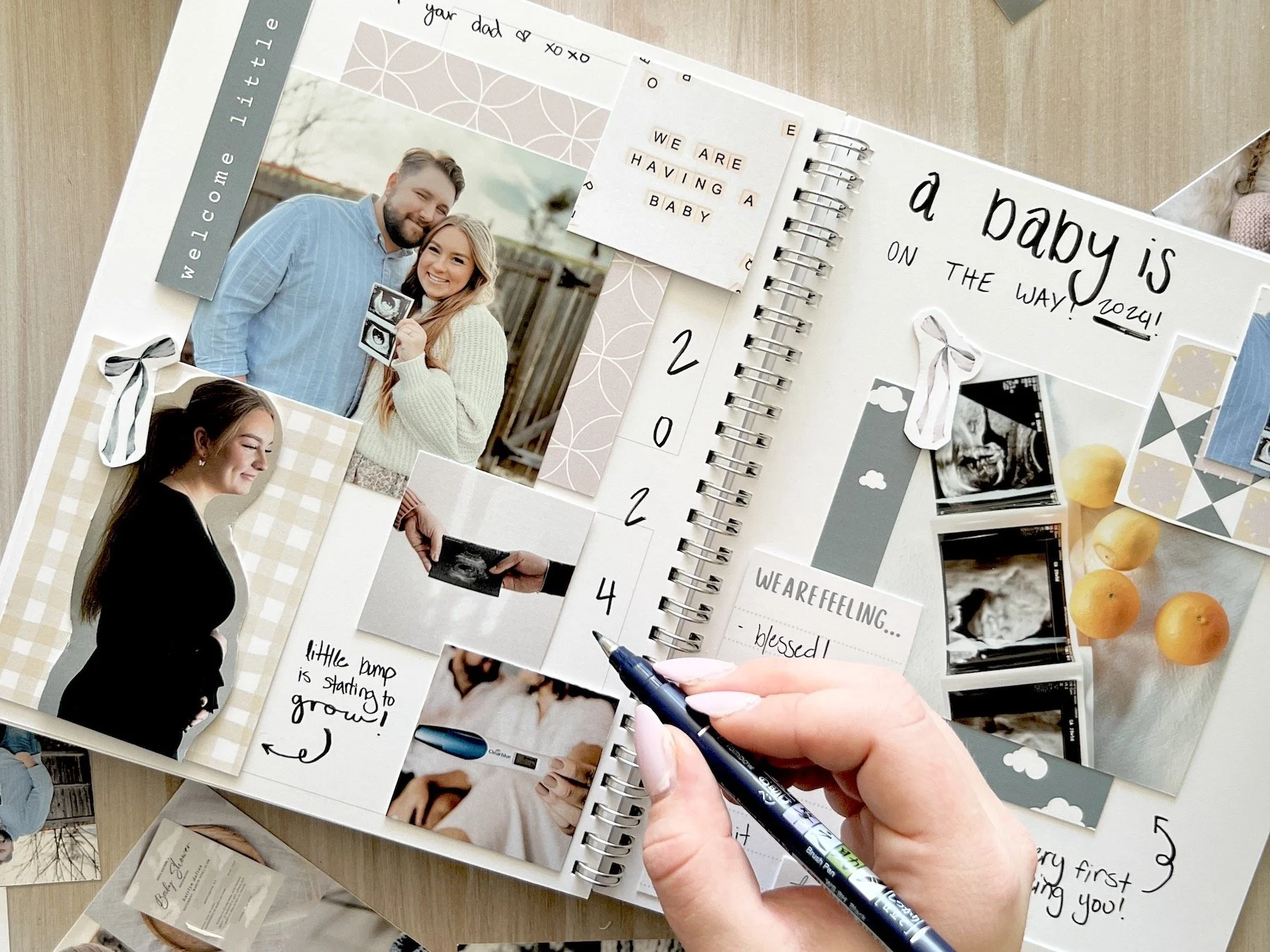 Pregnancy Photo Journaling and Free Downloads