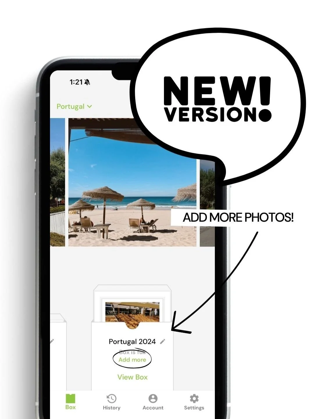 New App Feature! Add More Prints to Each Box