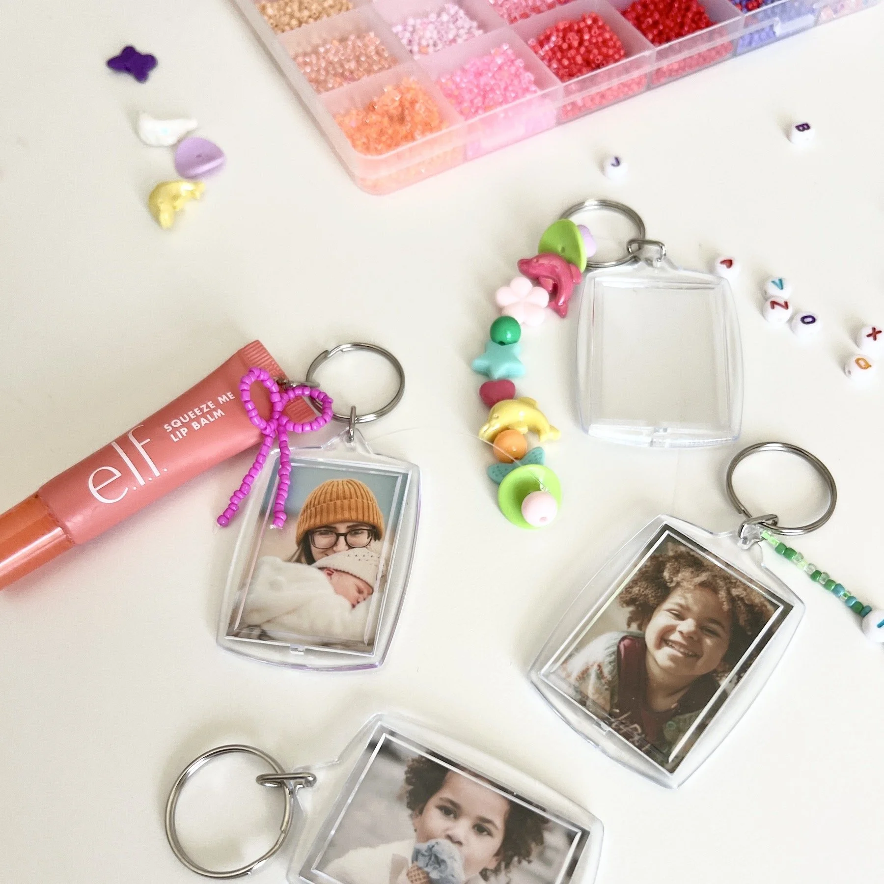 DIY Photo Keychains 