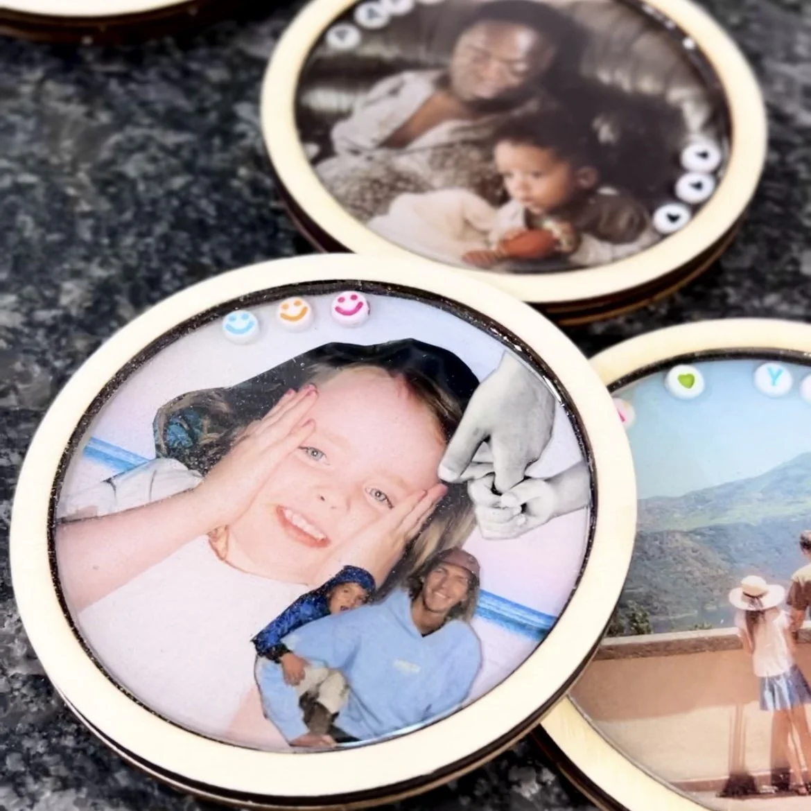 DIY Fathers Day Photo Coasters With Mod Podge Resin5841.jpg