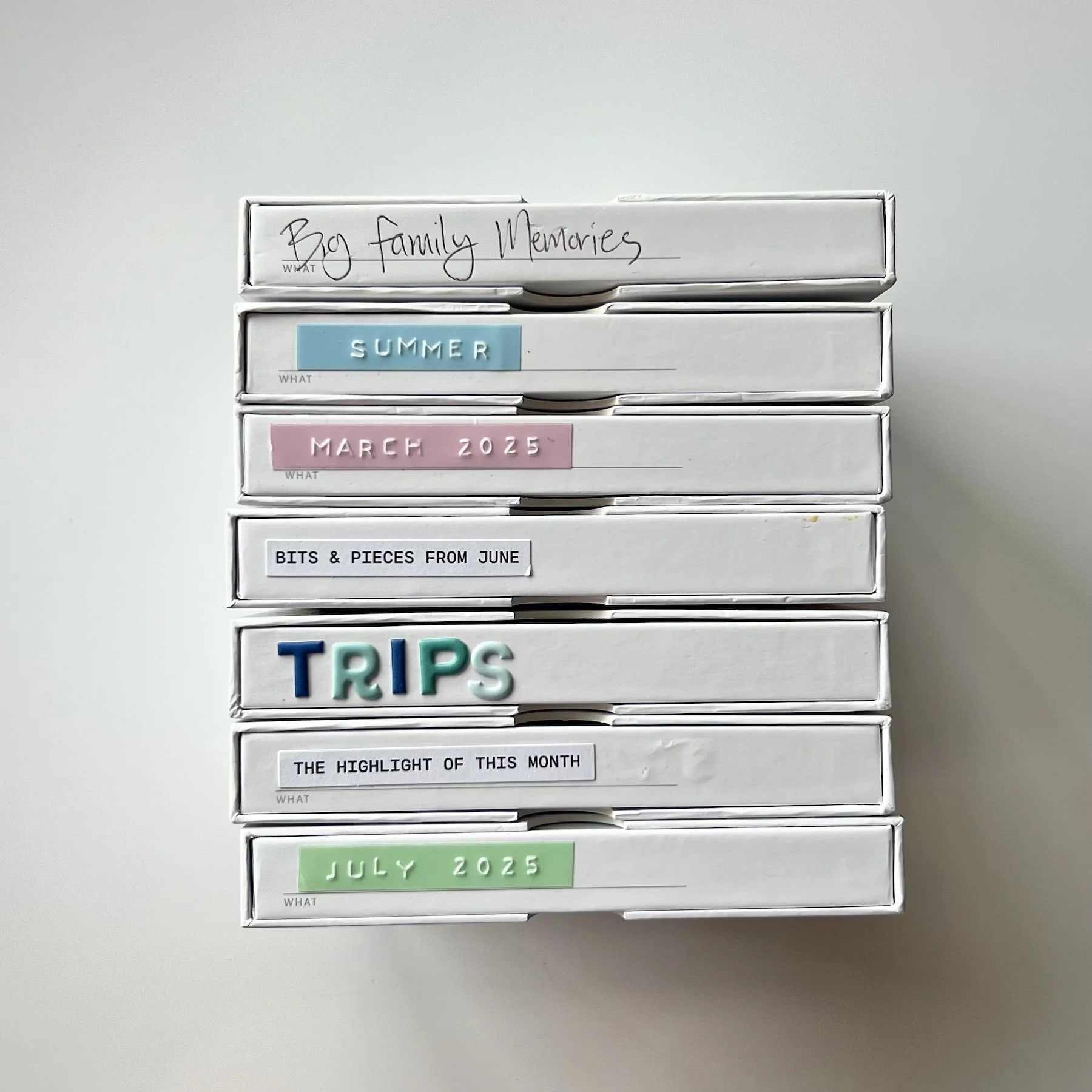 Top 4 Ways to Label Your Photo Boxes