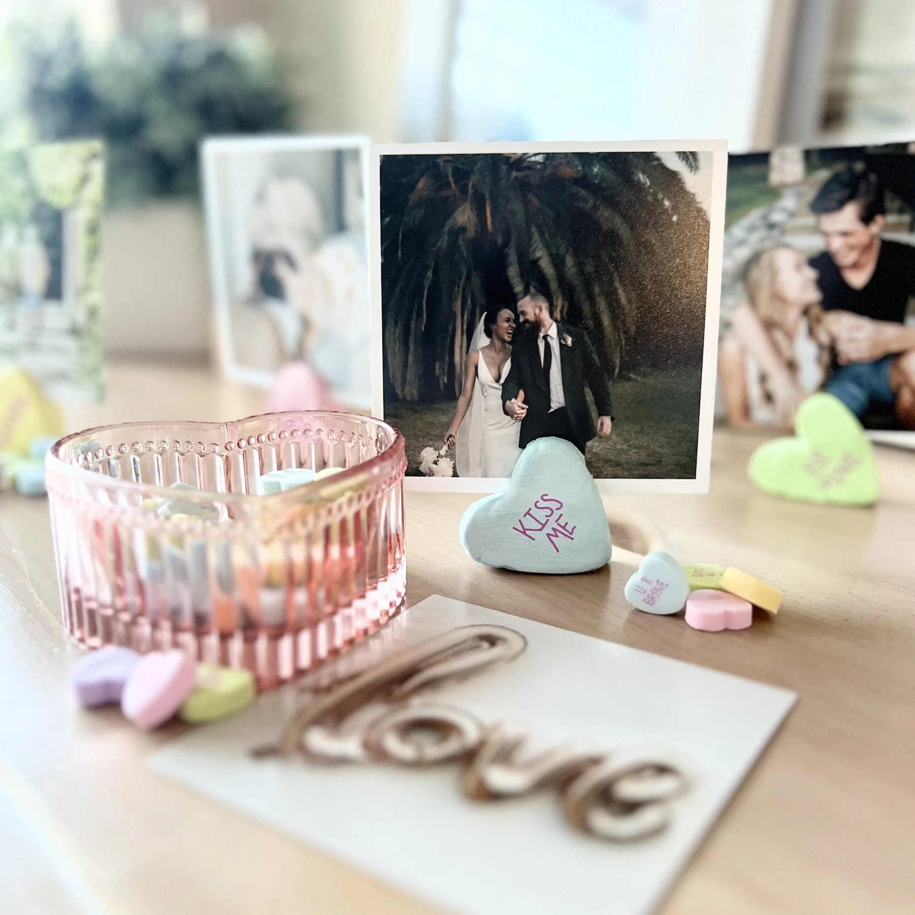DIY Valentine's Day Photo Holder Craft 