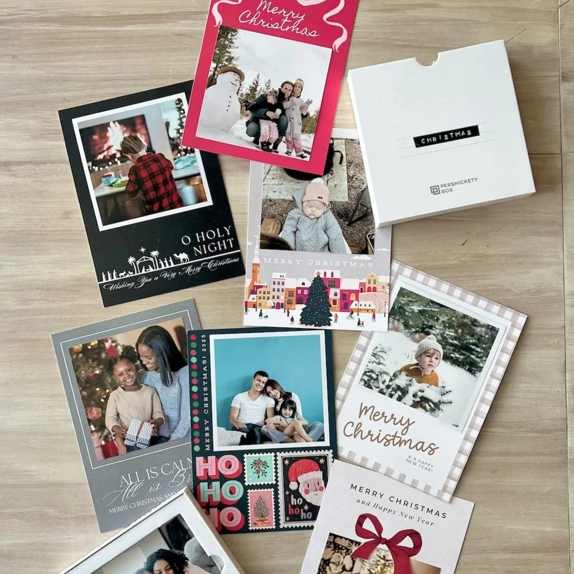 Free Holiday Card Printables for Your 4x4" Prints