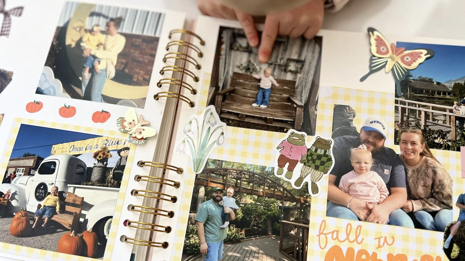 analog hobby scrapbookd