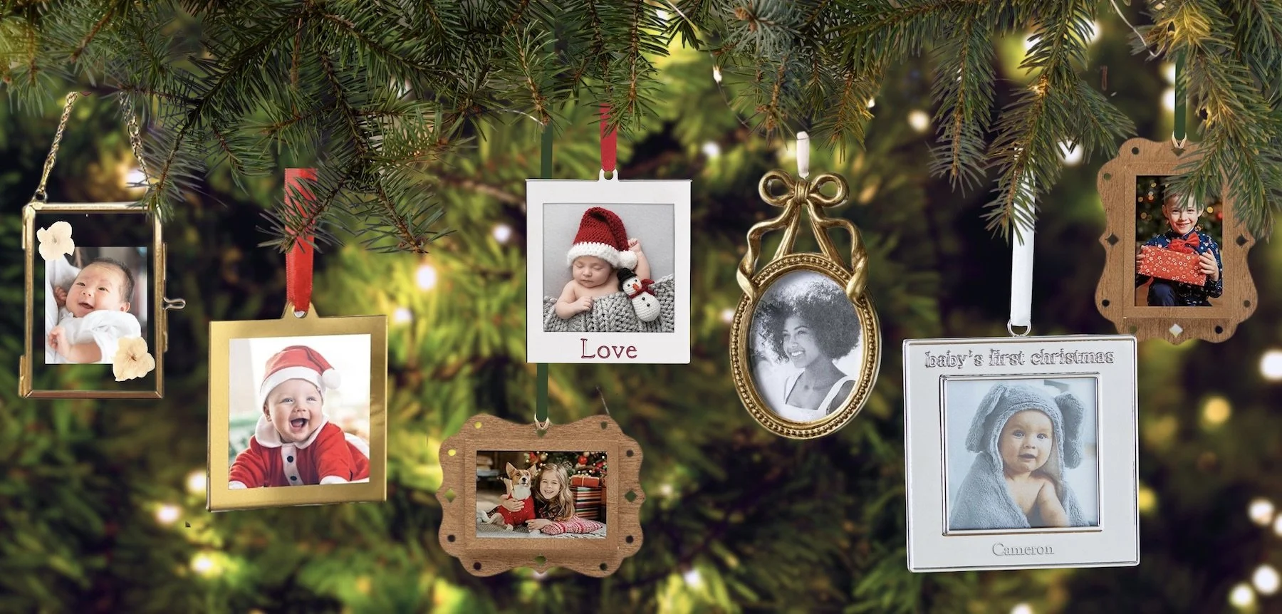top ten photo ornaments
