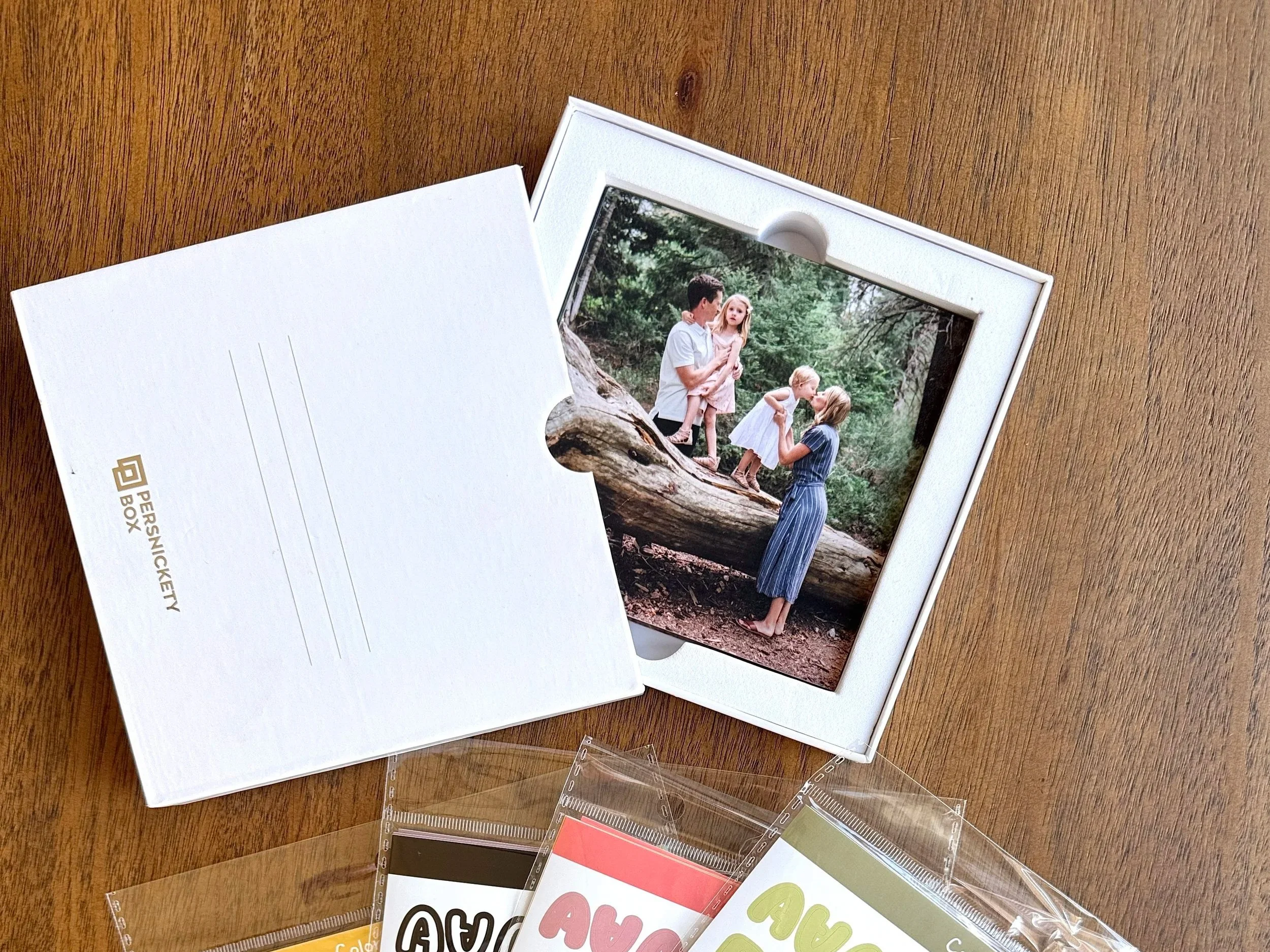 how to organize printed photos