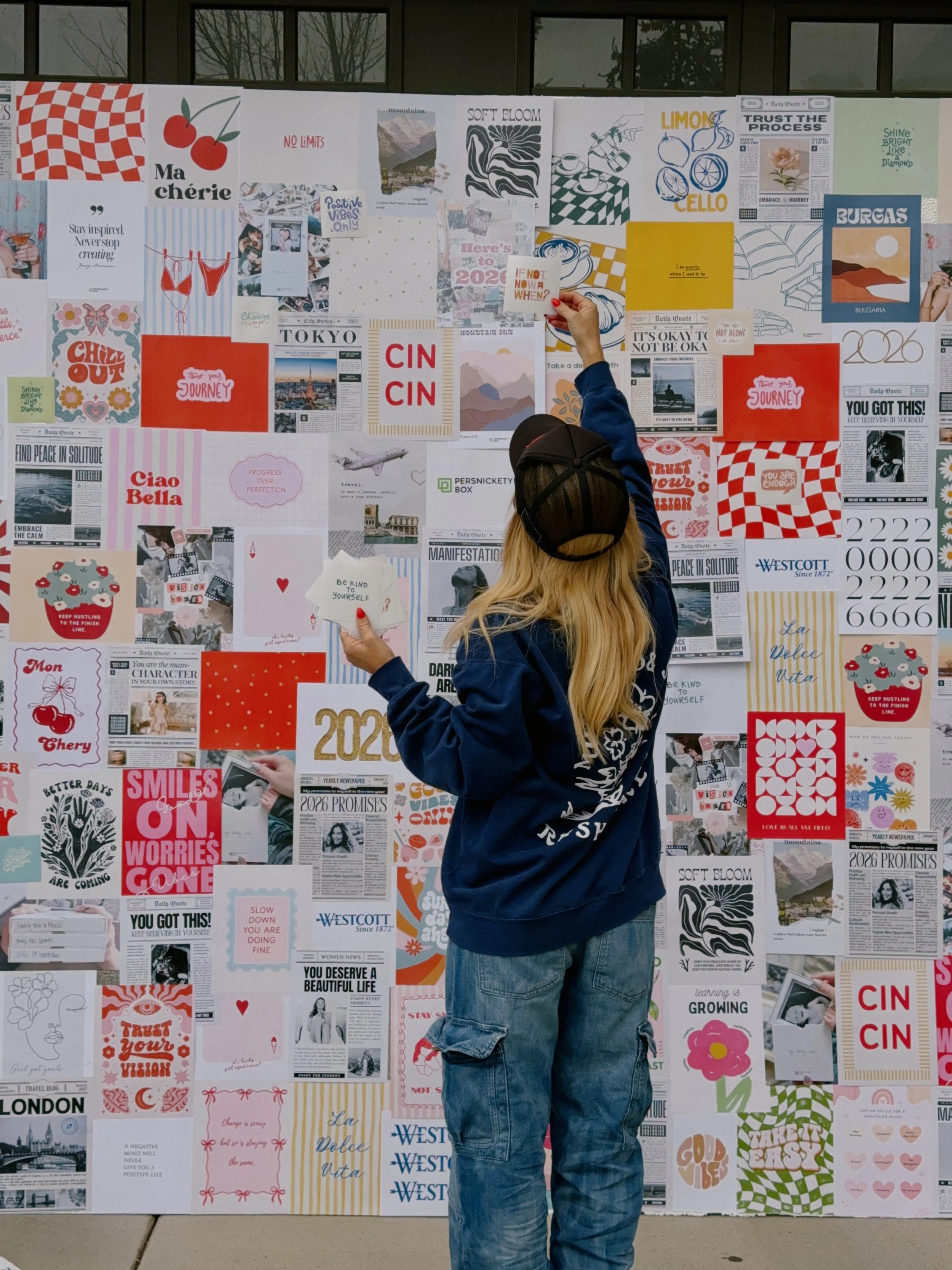 Life Size Vision Board