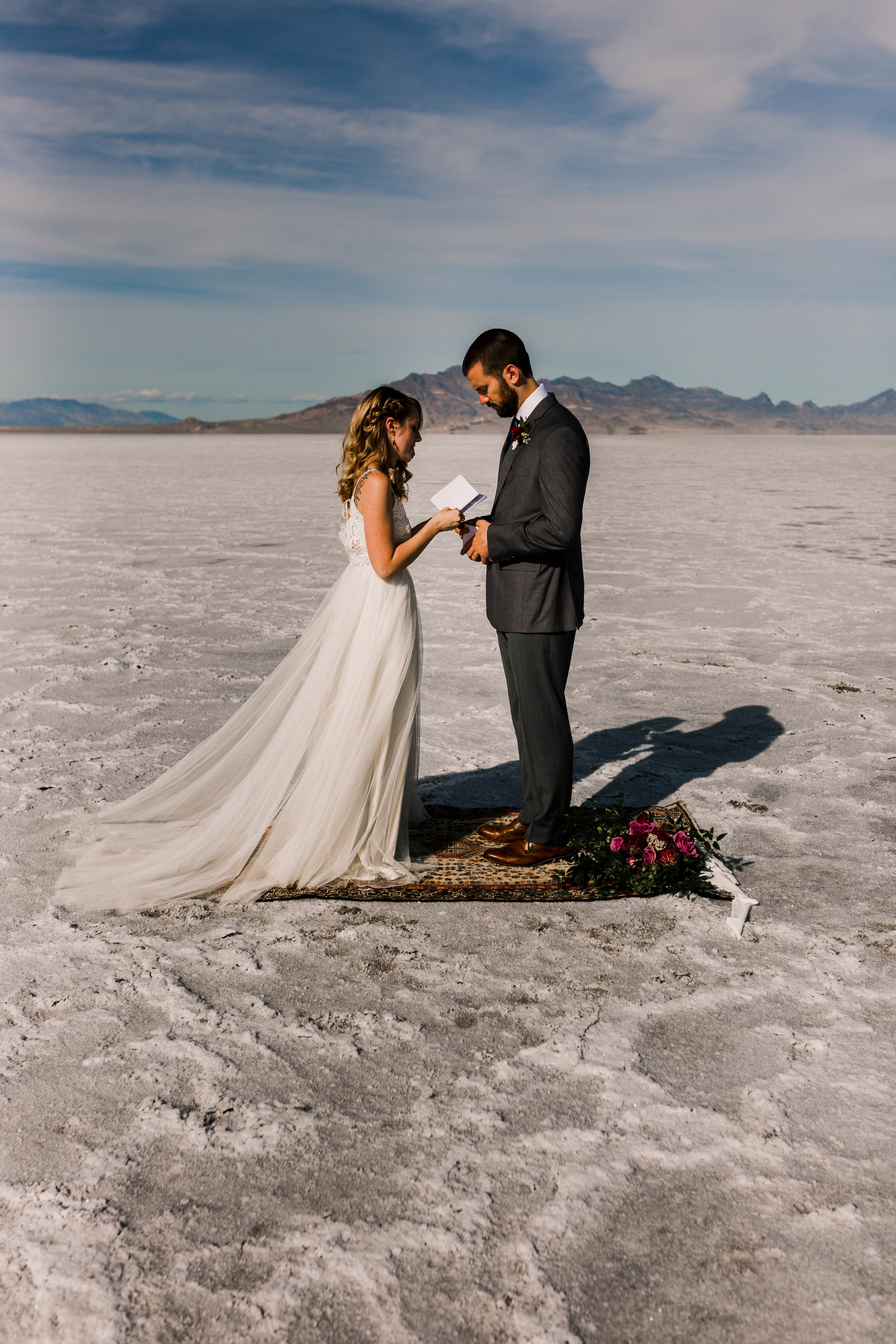 Adventurous, romantic, intimate elopement in Utah
