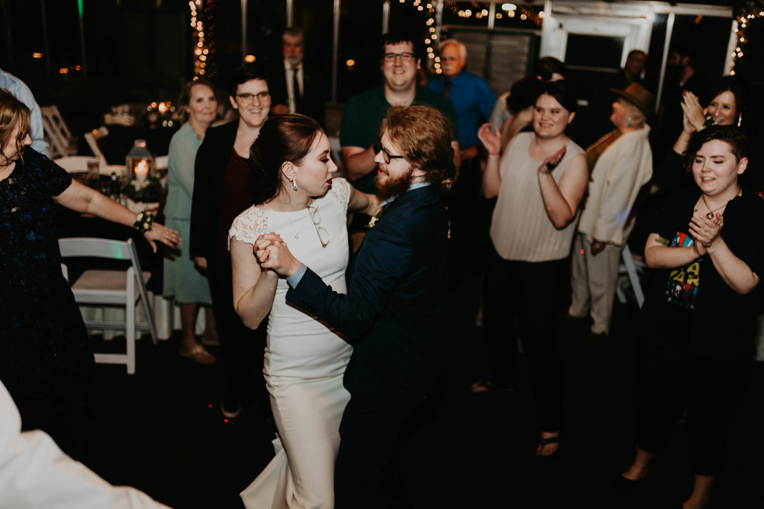 Intentional, non-traditional, intimate, Star Wars themed wedding