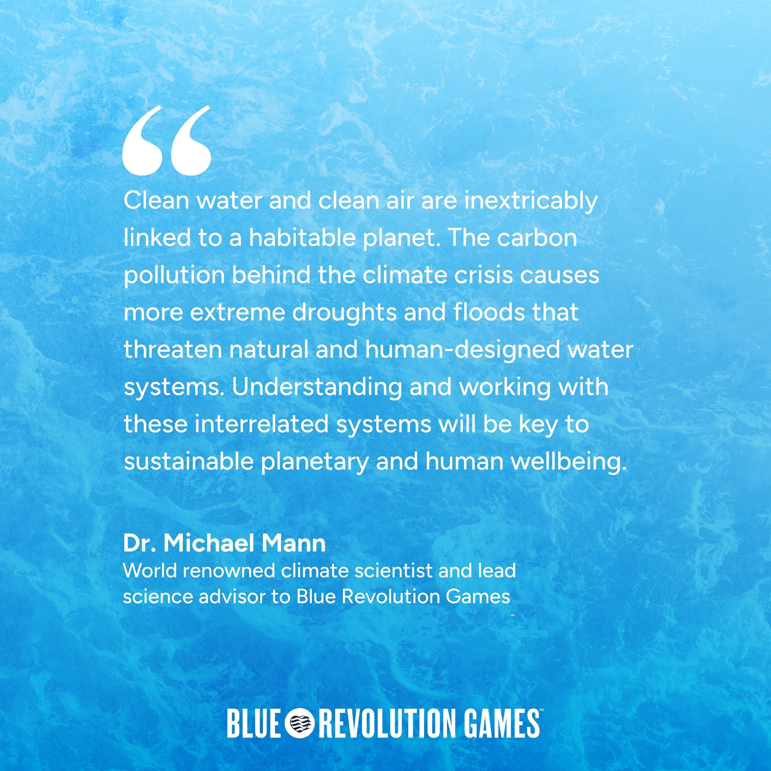 @michaelmannscientist reminds us that clean water, clean air, climate stability, and human well-being are deeply connected.

This is why Otter Planet exists. 🩵🦦

After years of engaging millions of people with the magic of our blue world, we know: 