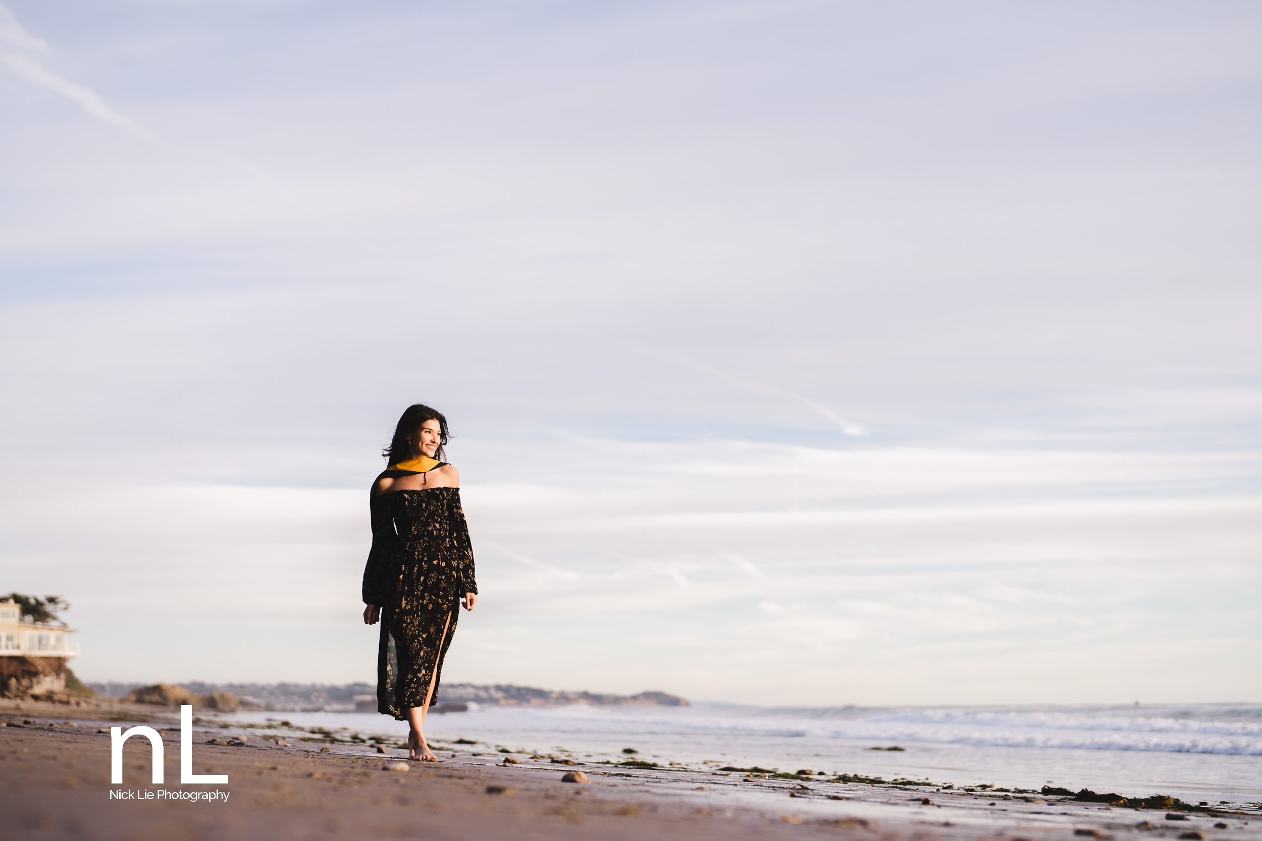 Malibu Graduation Portraits at the Beach