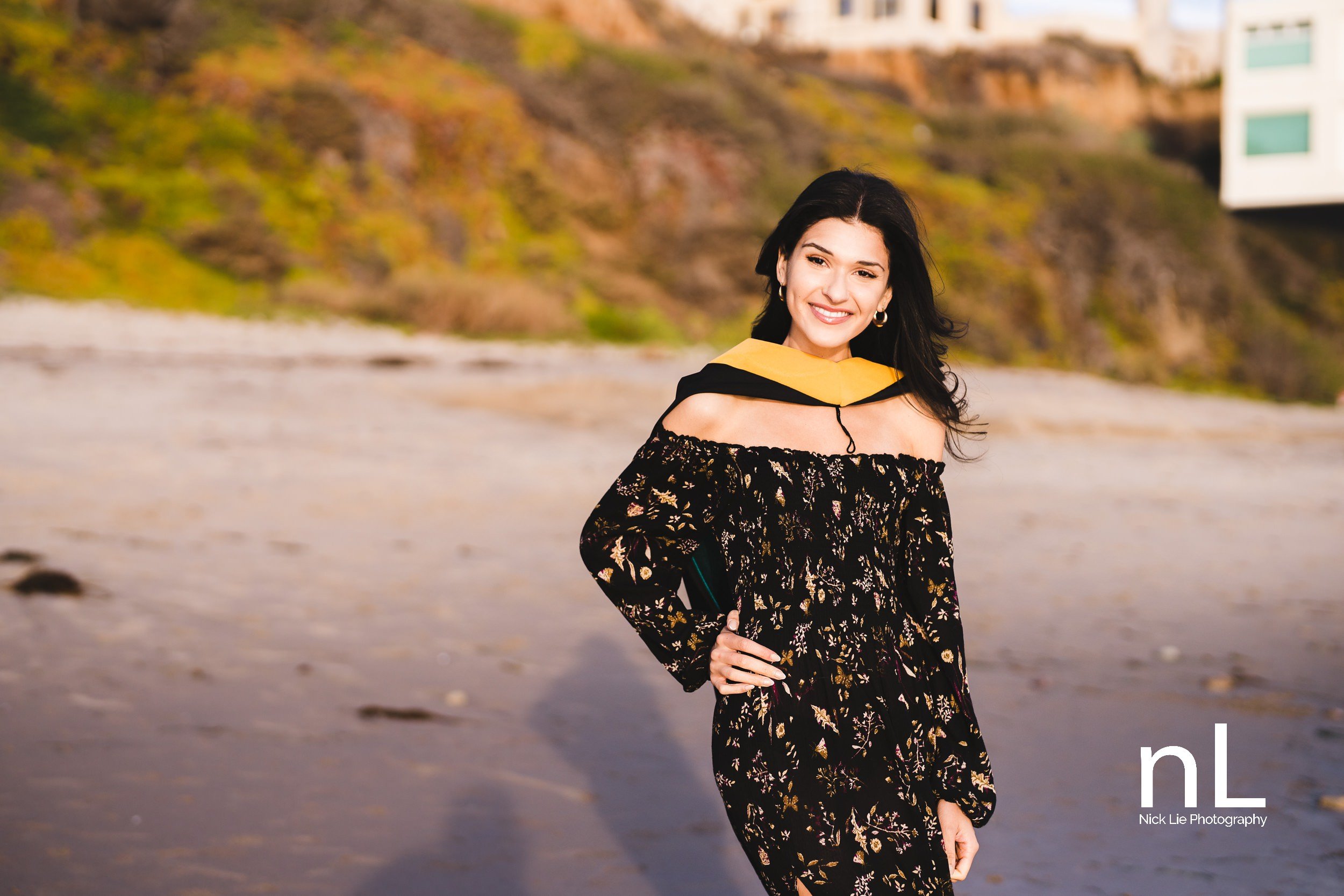 Malibu Graduation Portraits at the Beach