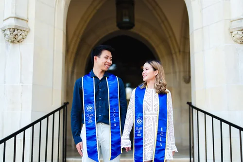 Furn and Masy // UCLA Couples' Graduation Portraits // Los Angeles, CA   Nick Lie Photography