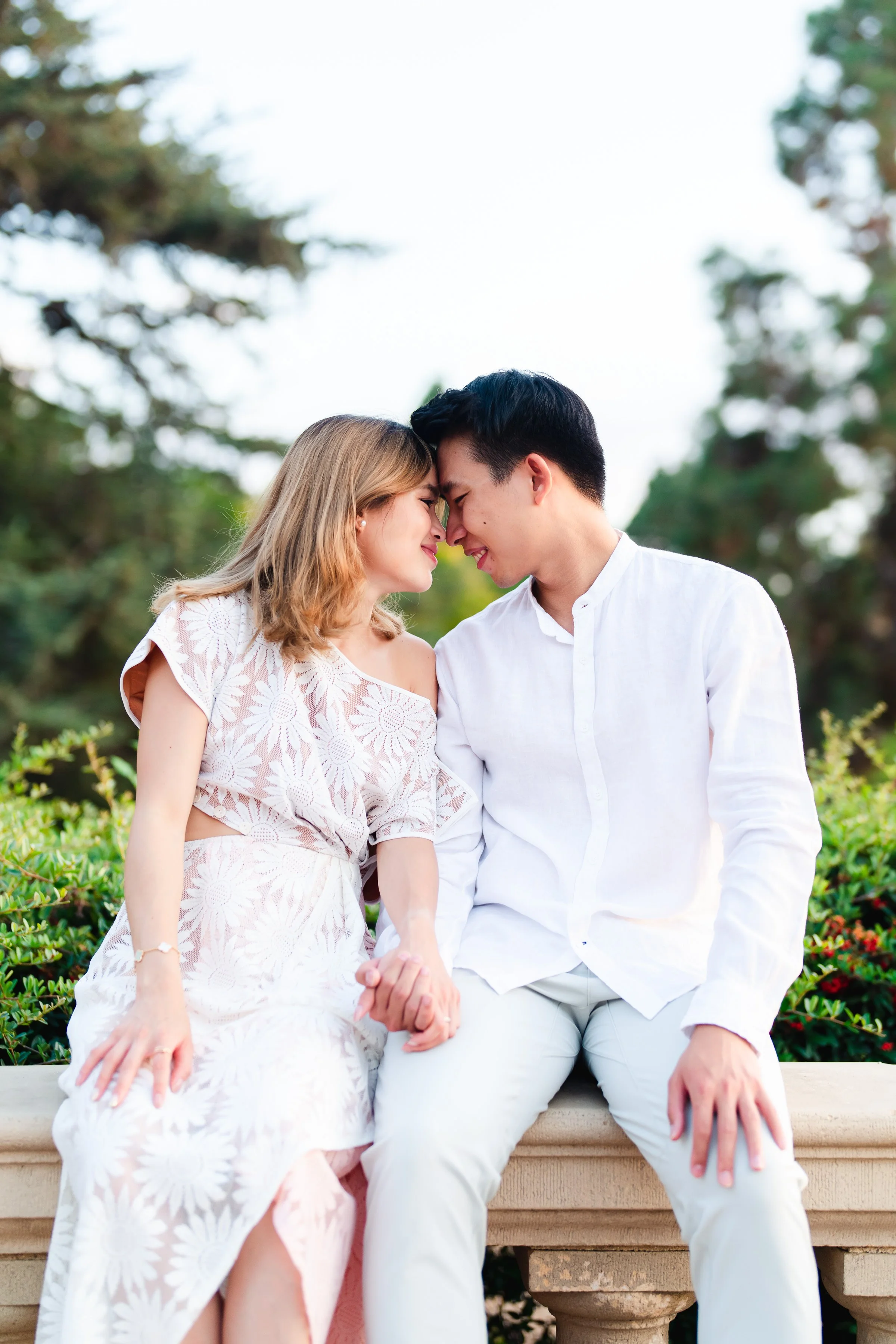 UCLA Graduation portrait at sunset