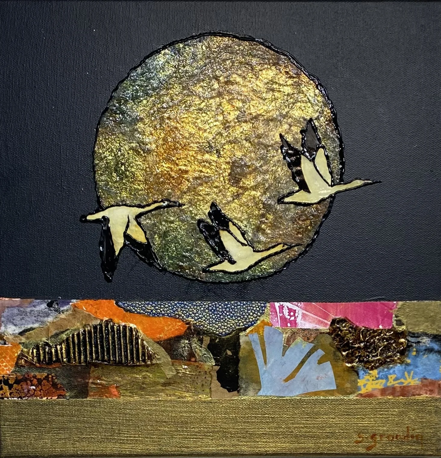 Sélénologie (18) 12x12po