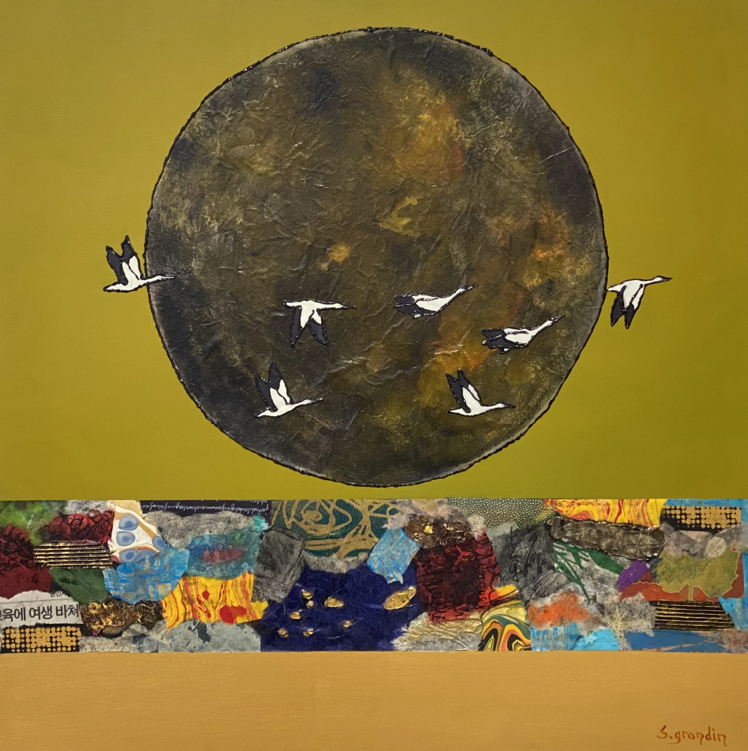 Sélénologie (22) 30x30po