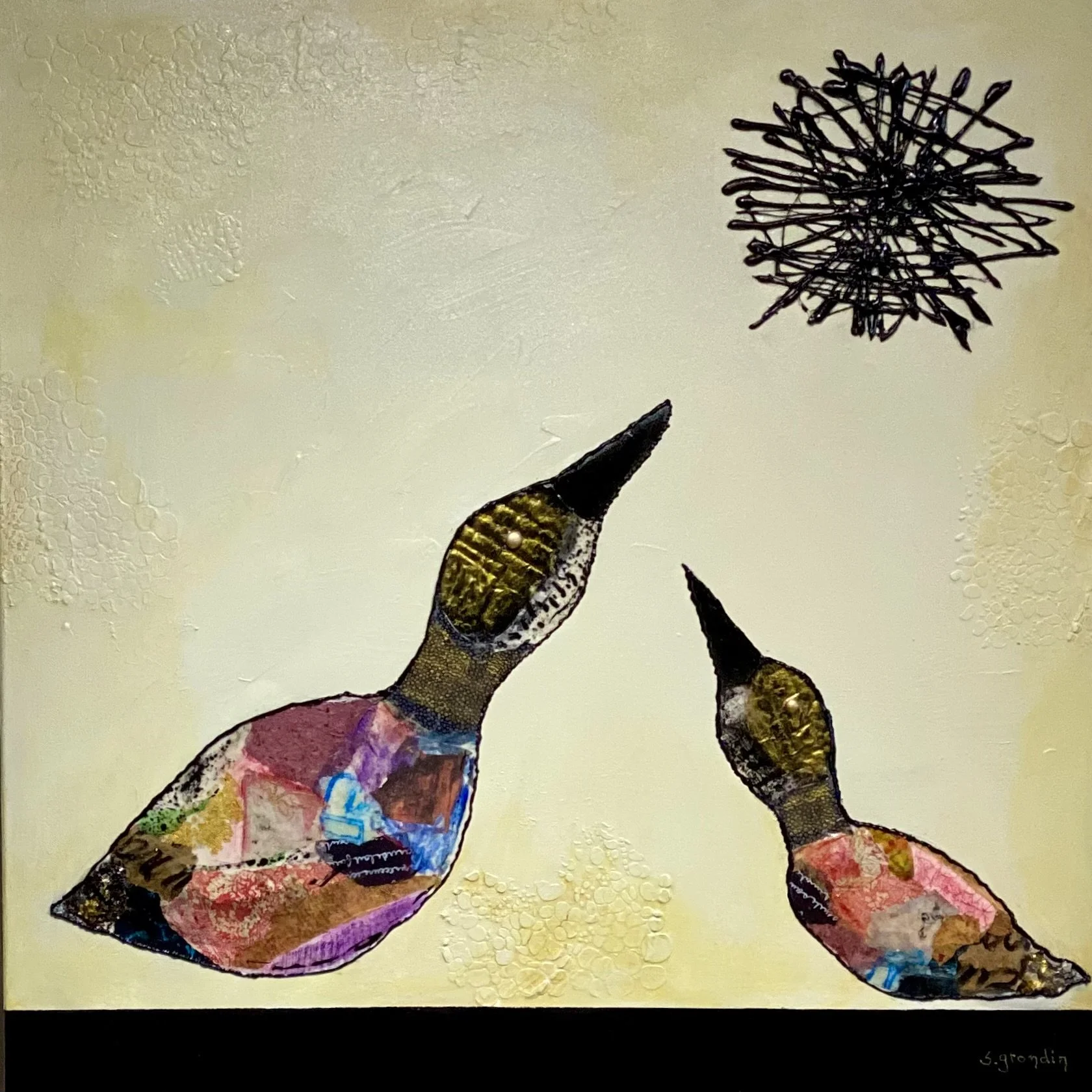 Non-disponible: À deux c'est mieux (16) 24x24po