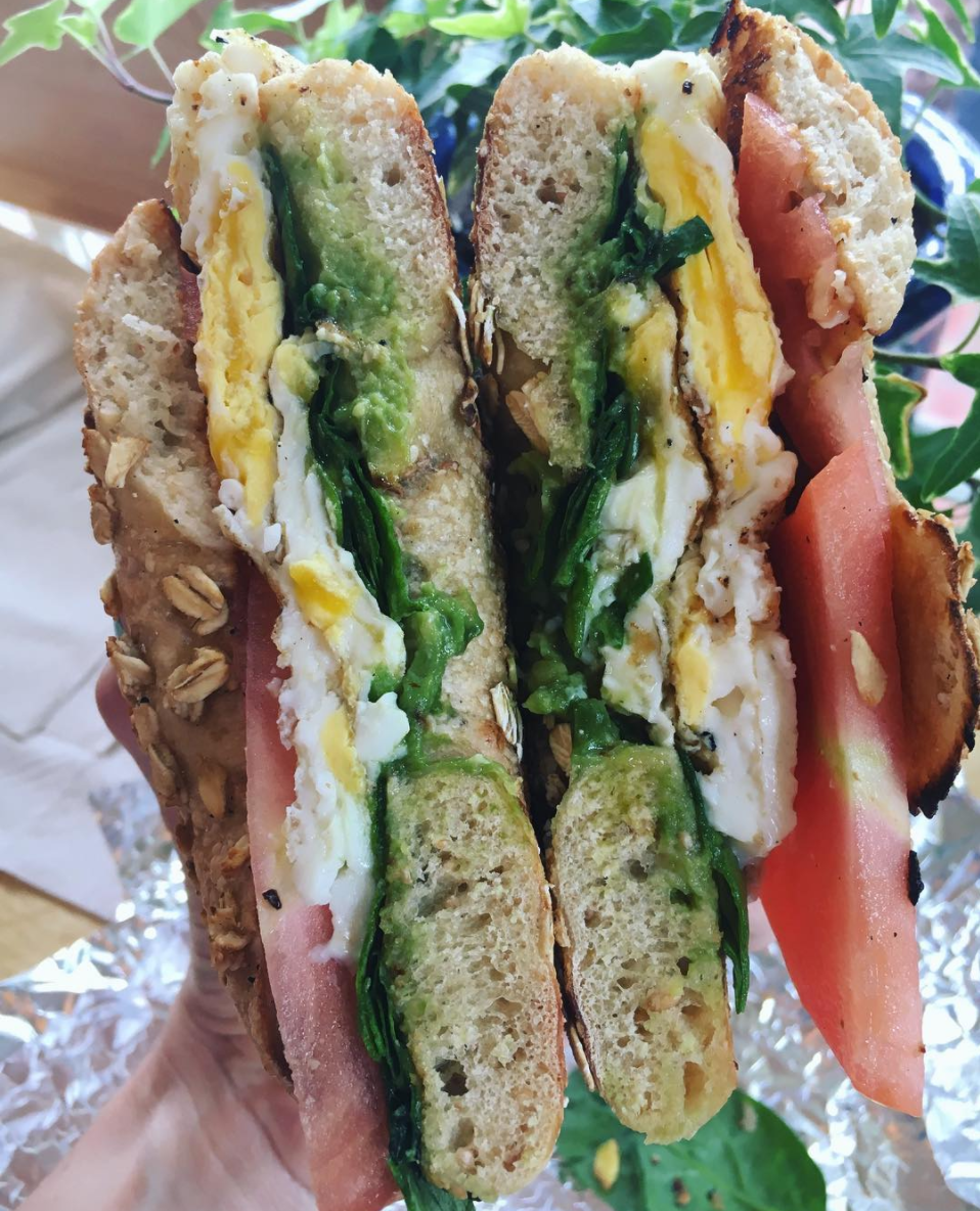 The Cali Breakfast Sandwich- Nantucket, Mass 