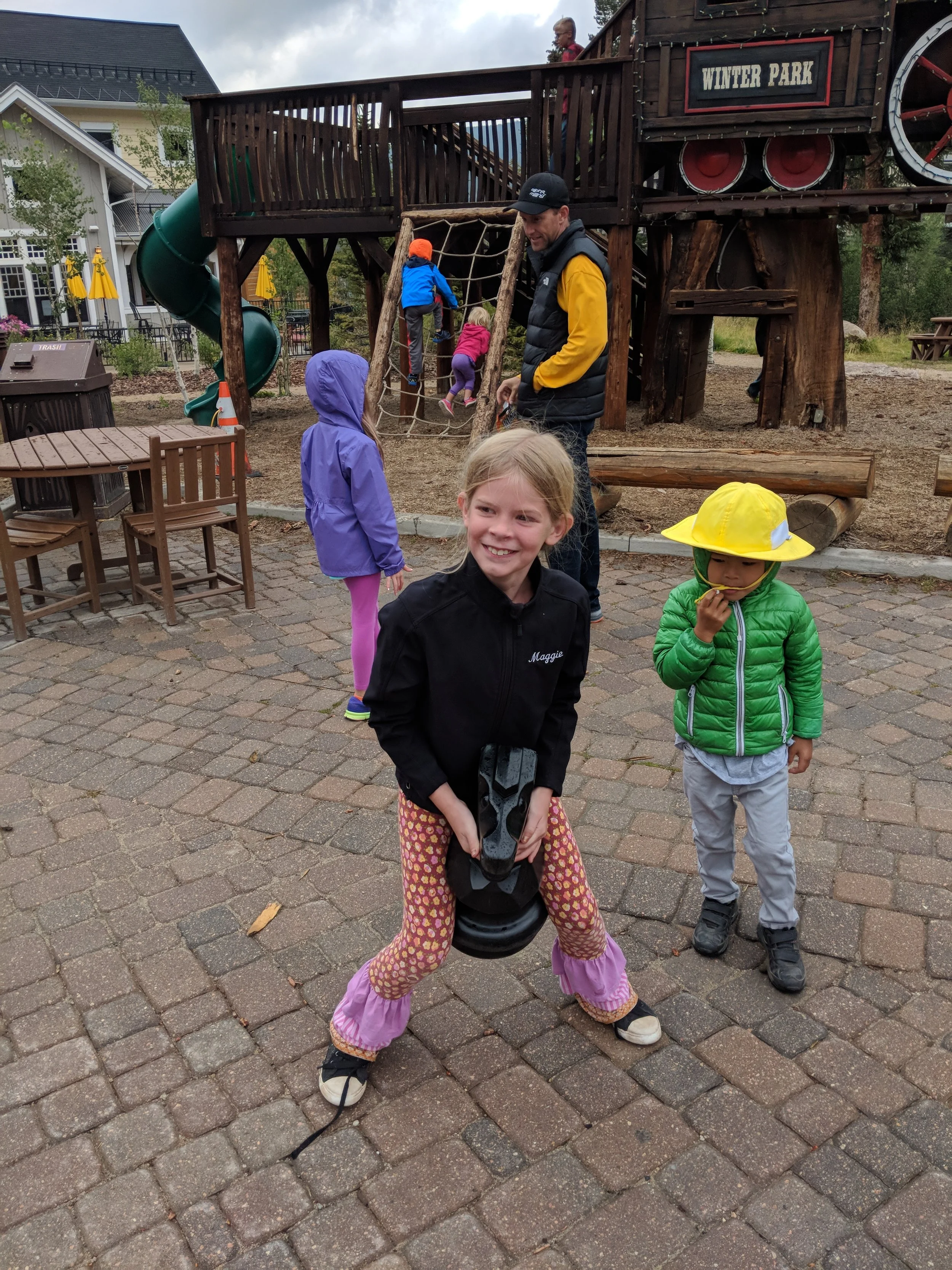 I love that Maggie rode the knight! =)