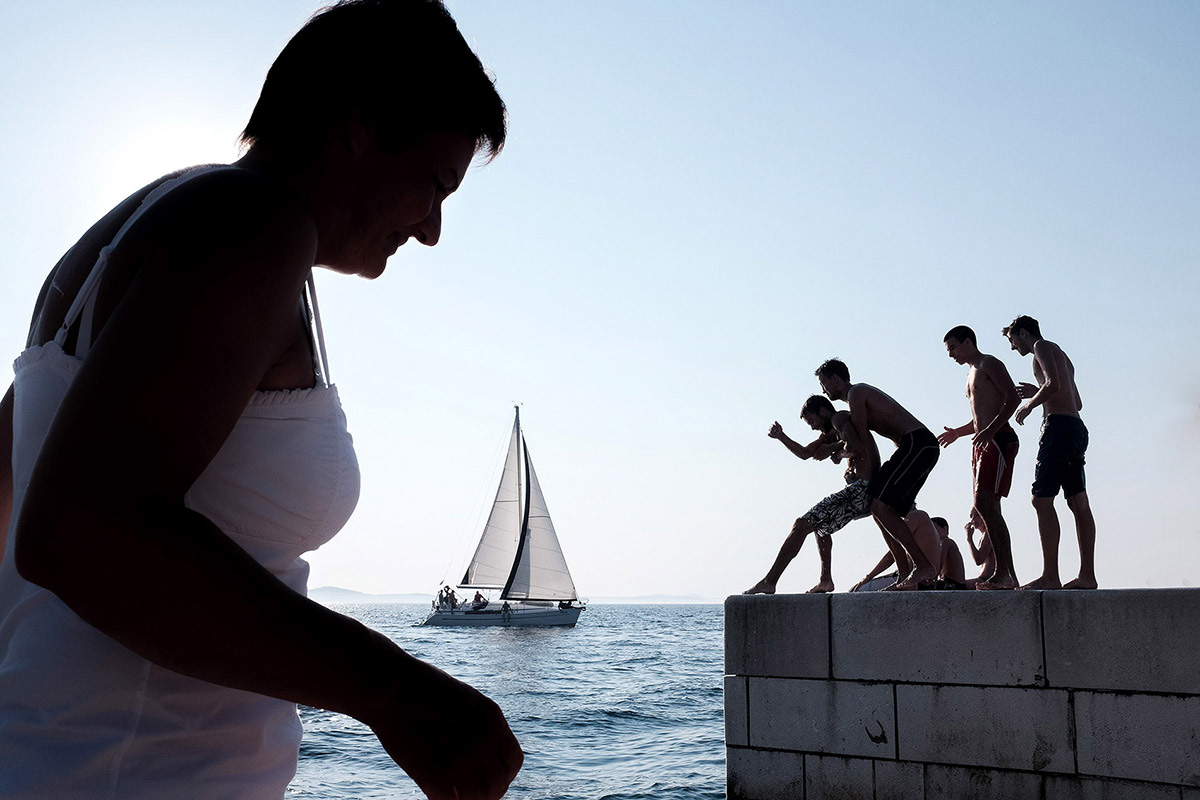 Promenade, Zadar. ©Tomasz Kulbowski