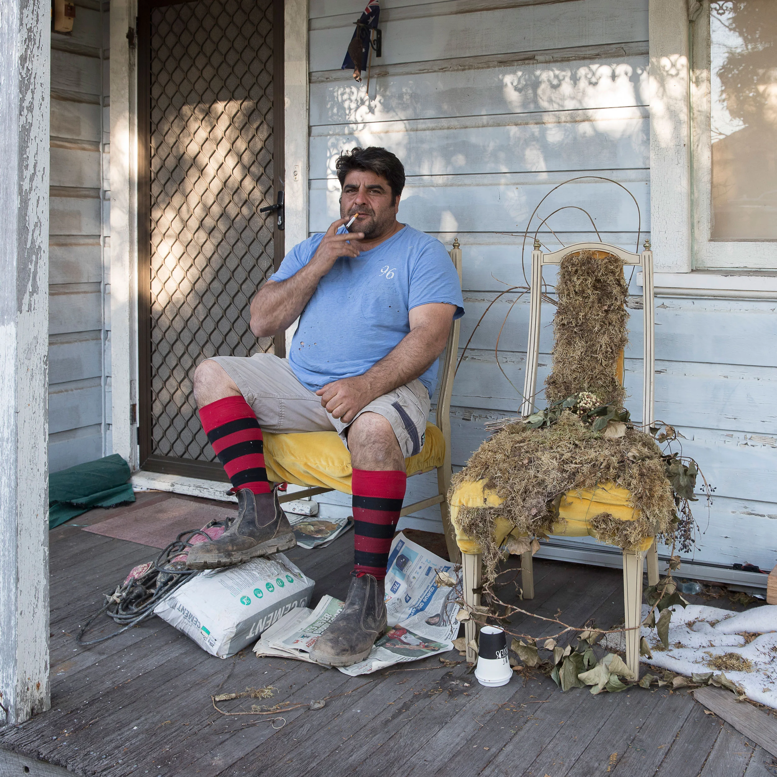Paul, Northam Ave, Bankstown, 2017. ©Lyndal Irons