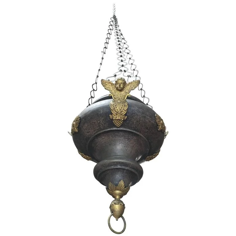 19th Century Sanctuary Church Pendant