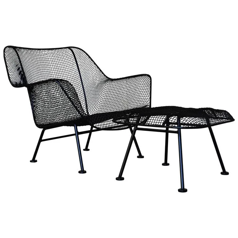 "Sculptra" Lounge Chair and Ottoman by John Woodard