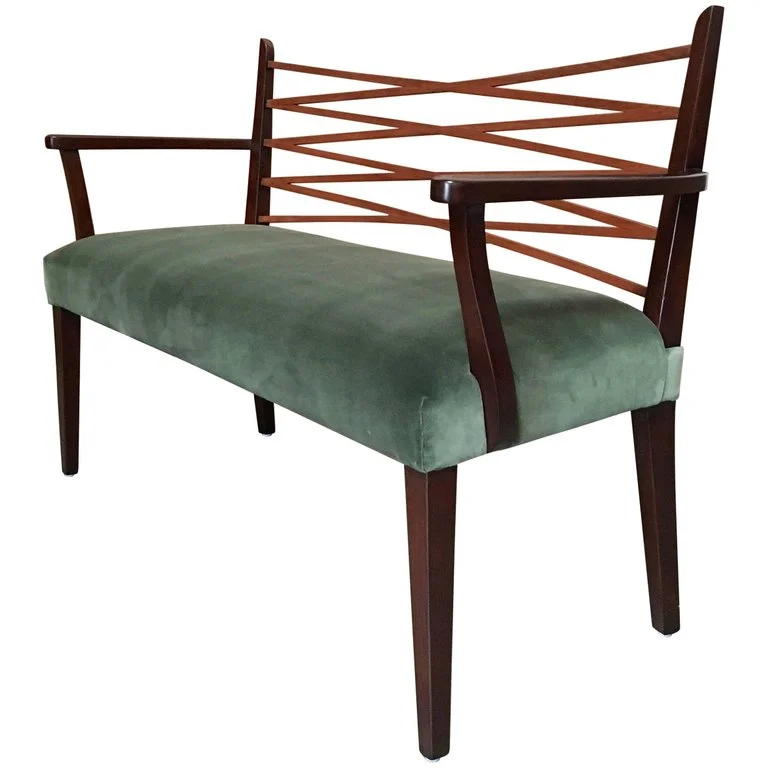 Italian Settee in the Style of Paolo Buffa