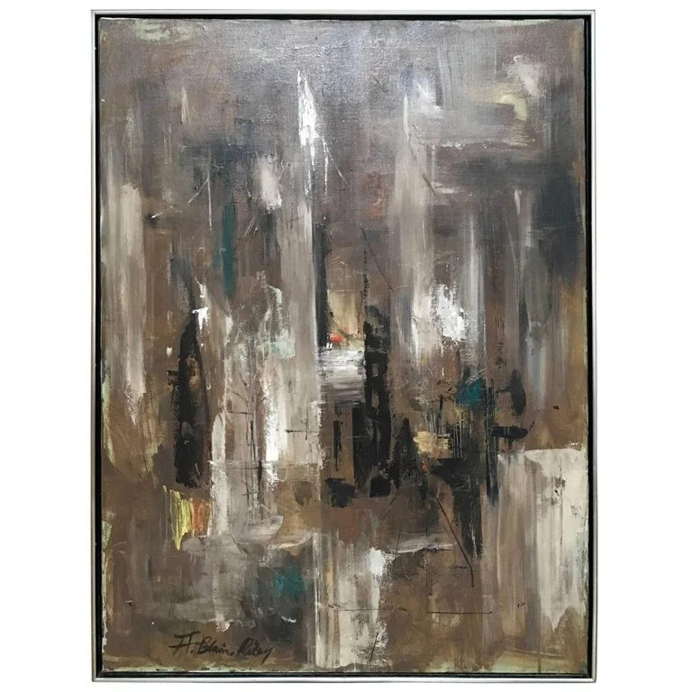 California Abstract Painting by A. Blaine Riley