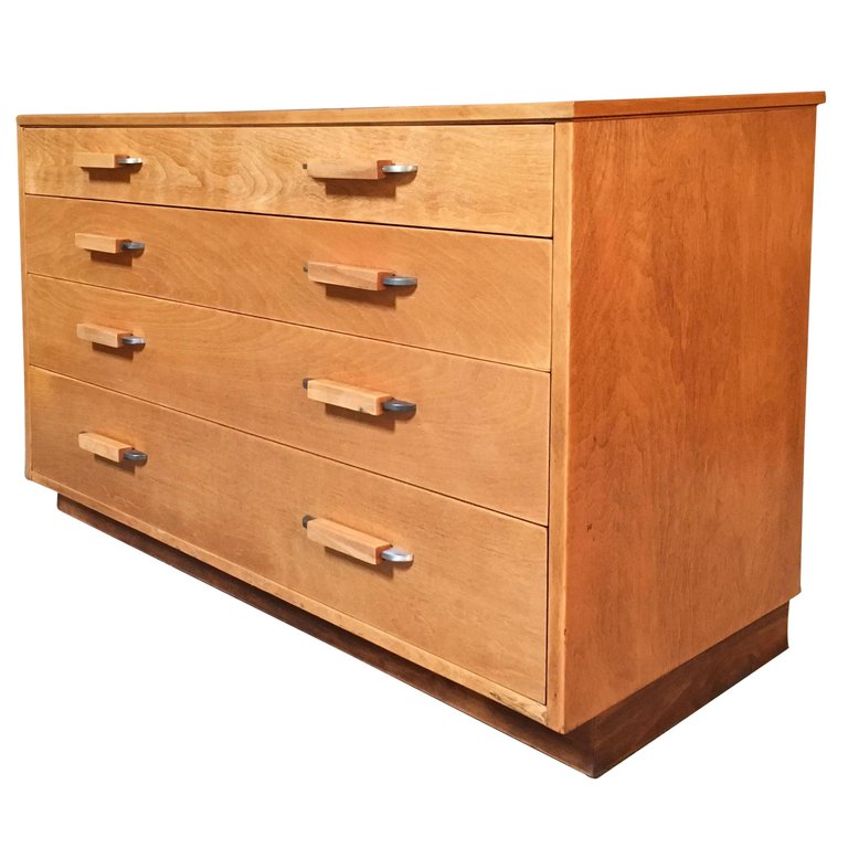Modernist Birch Dresser Designed By, Birch Dresser Modern