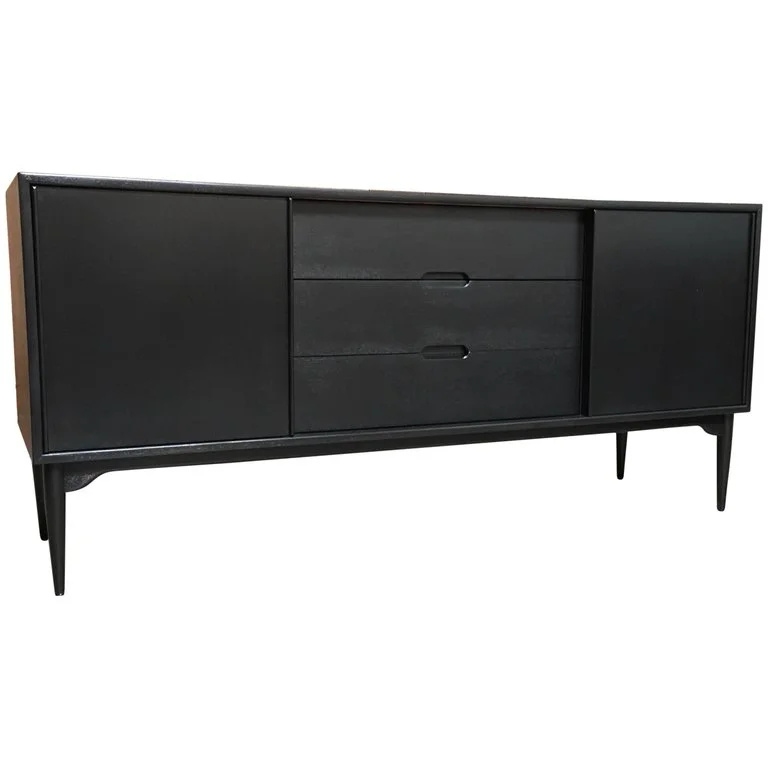 Ebonized Credenza by John Keal for Brown Saltman